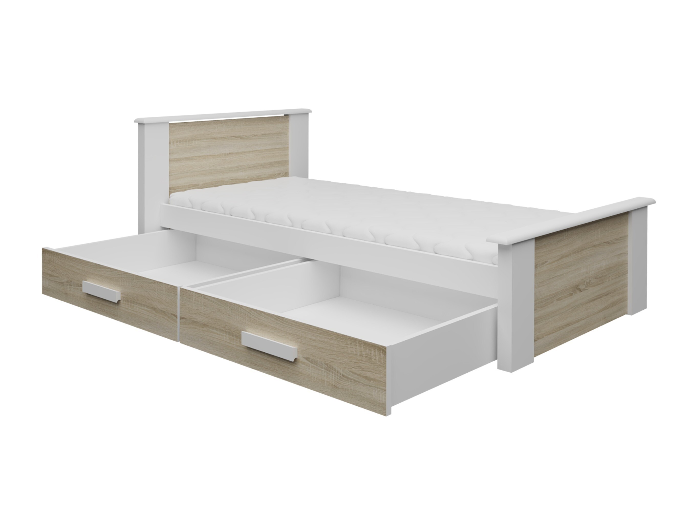 Lit Henderson 116 (Blanc + Truffe)