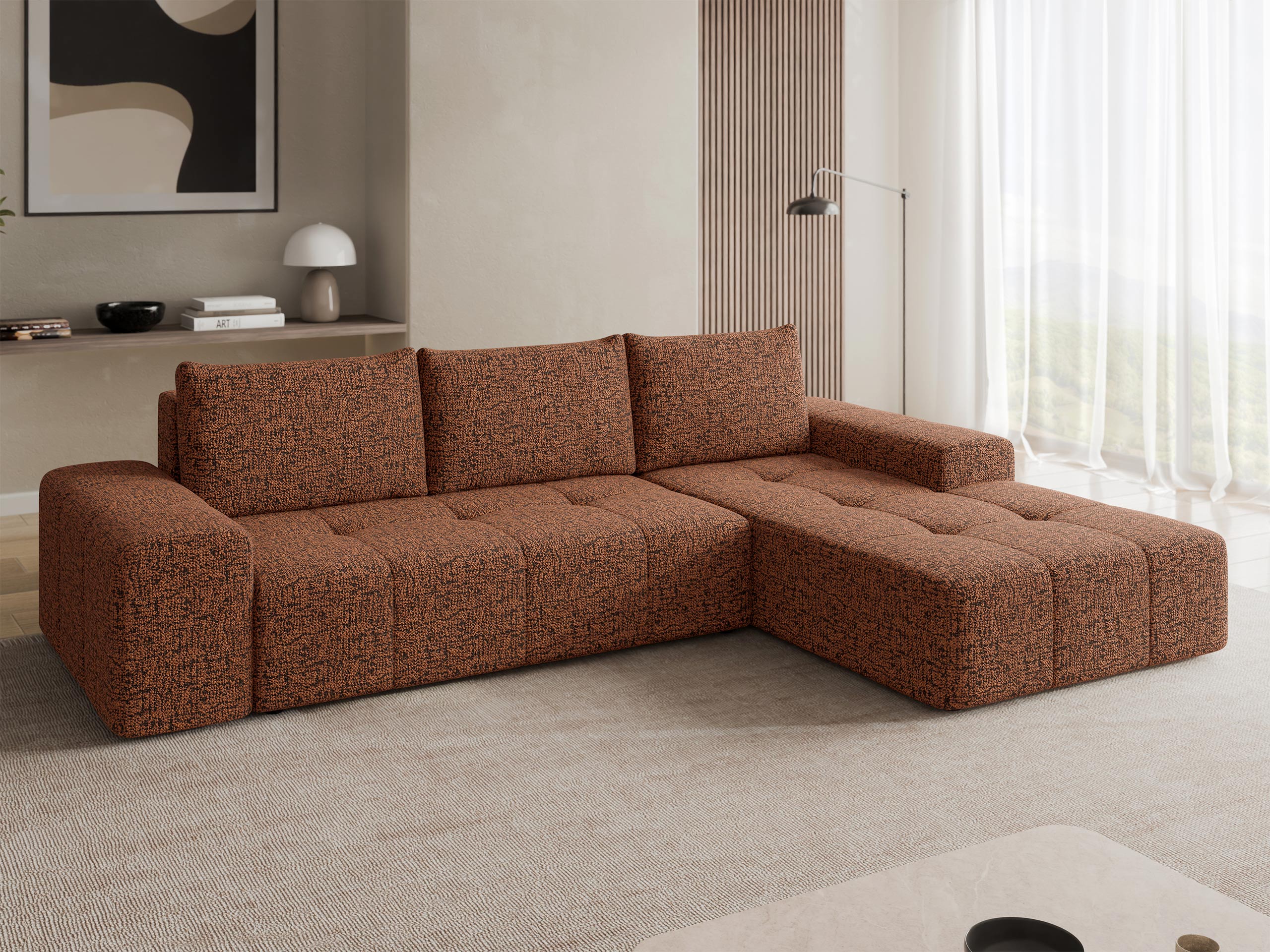 Canapé d'angle Comfivo 591 (Bella 40)
