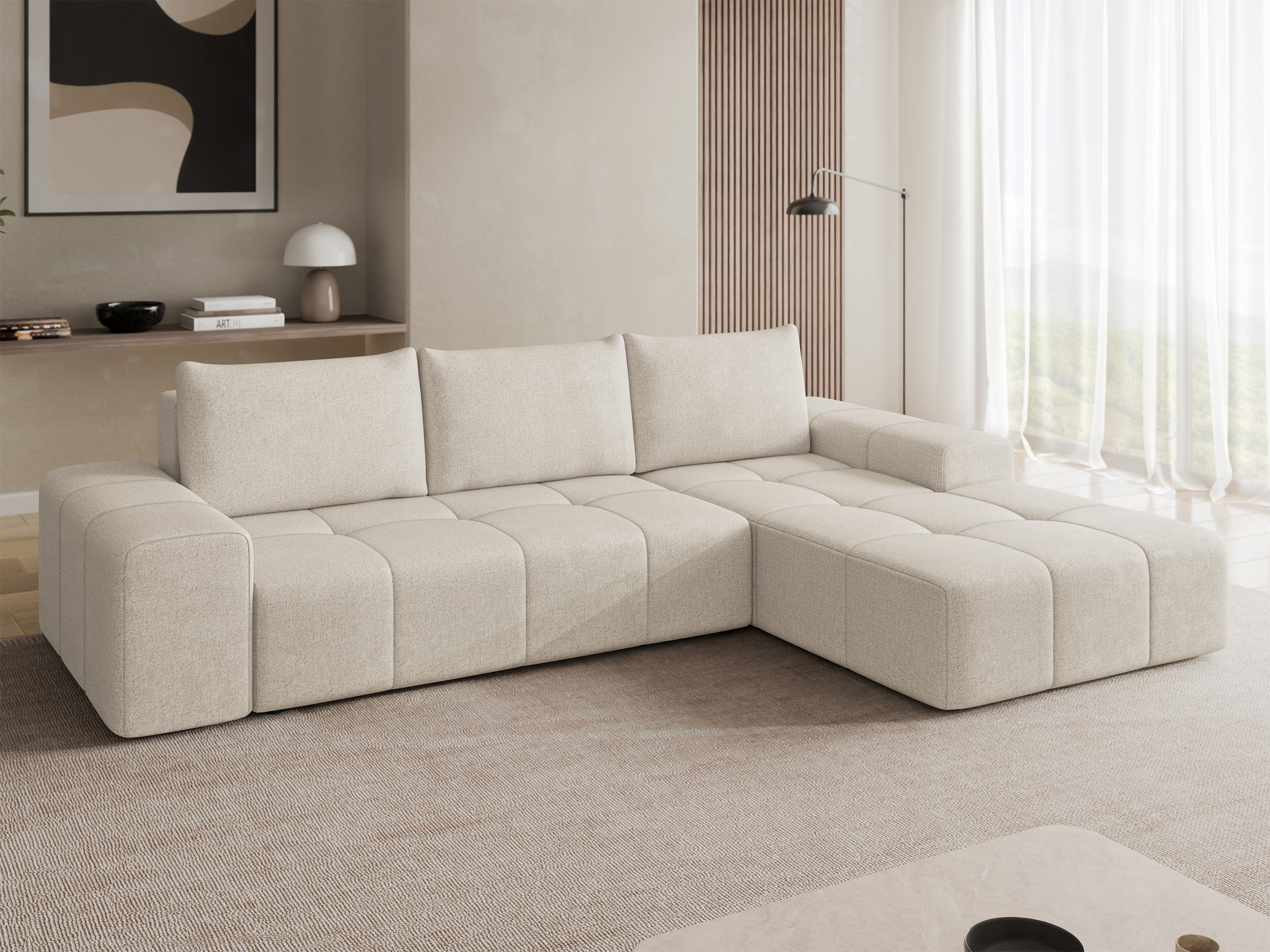 Canapé d'angle Comfivo 591 (Elli 04)