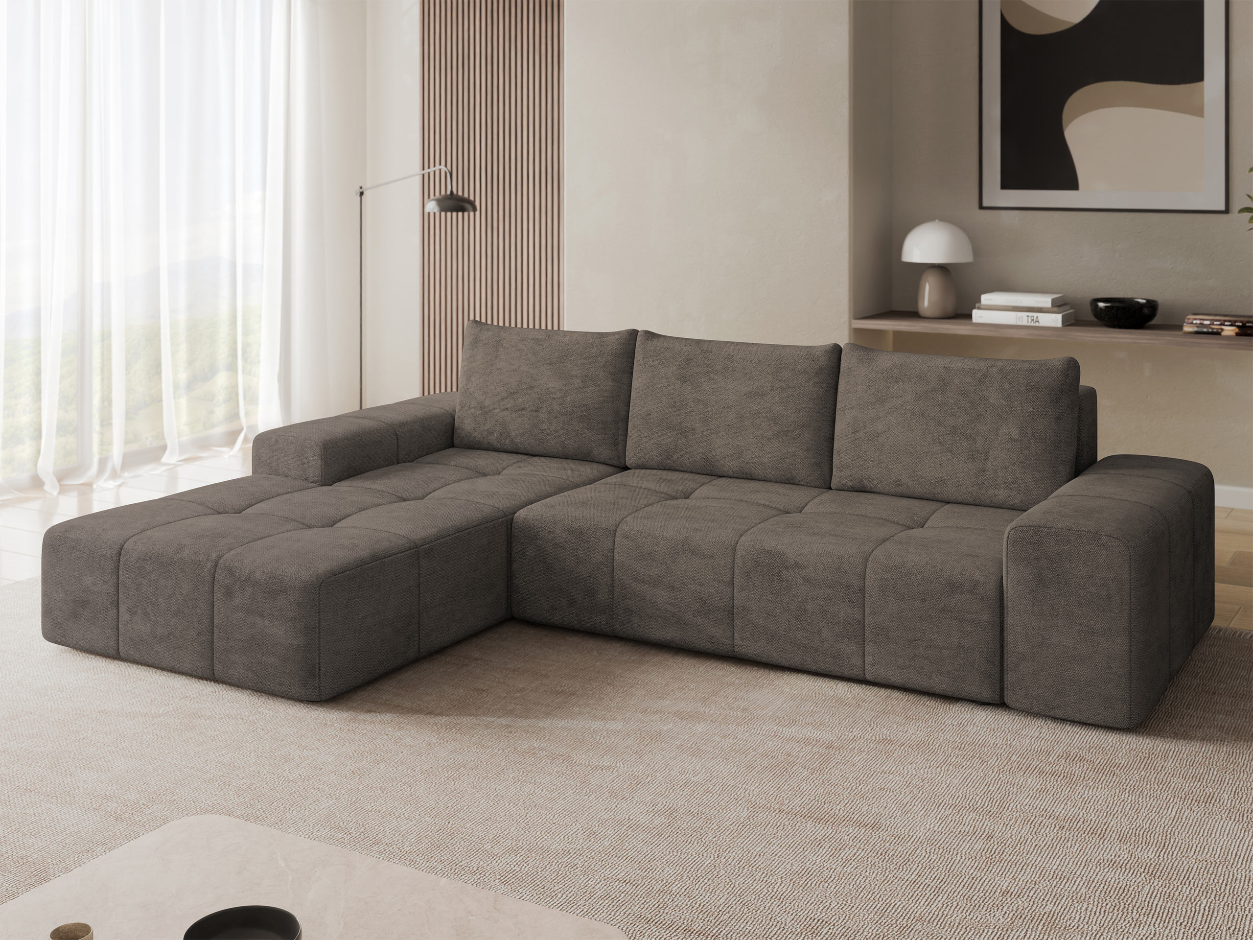Canapé d'angle Comfivo 591 (Lumo 40)