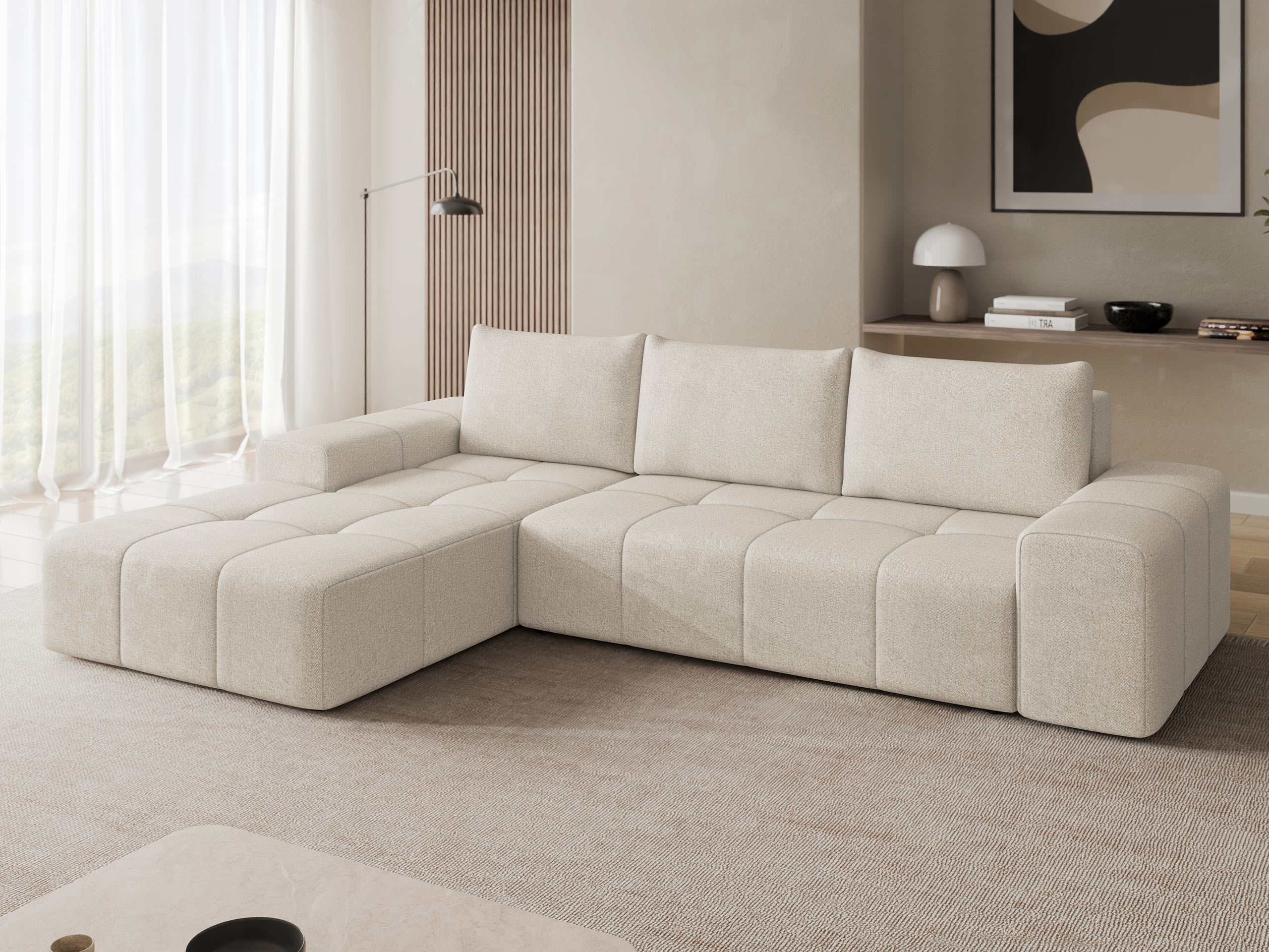 Canapé d'angle Comfivo Origor I (Elli 04)