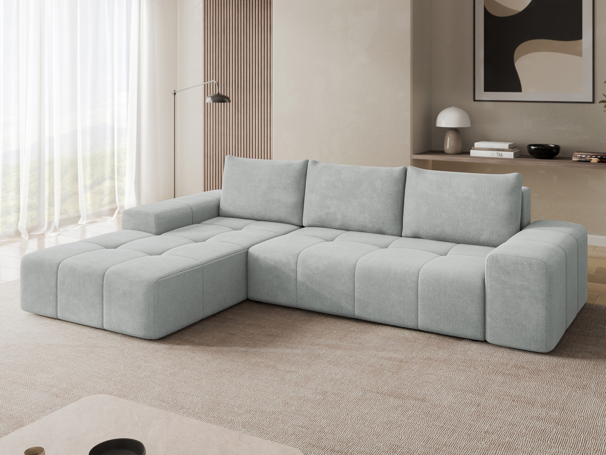 Canapé d'angle Comfivo Origor I (Spirit Ash)