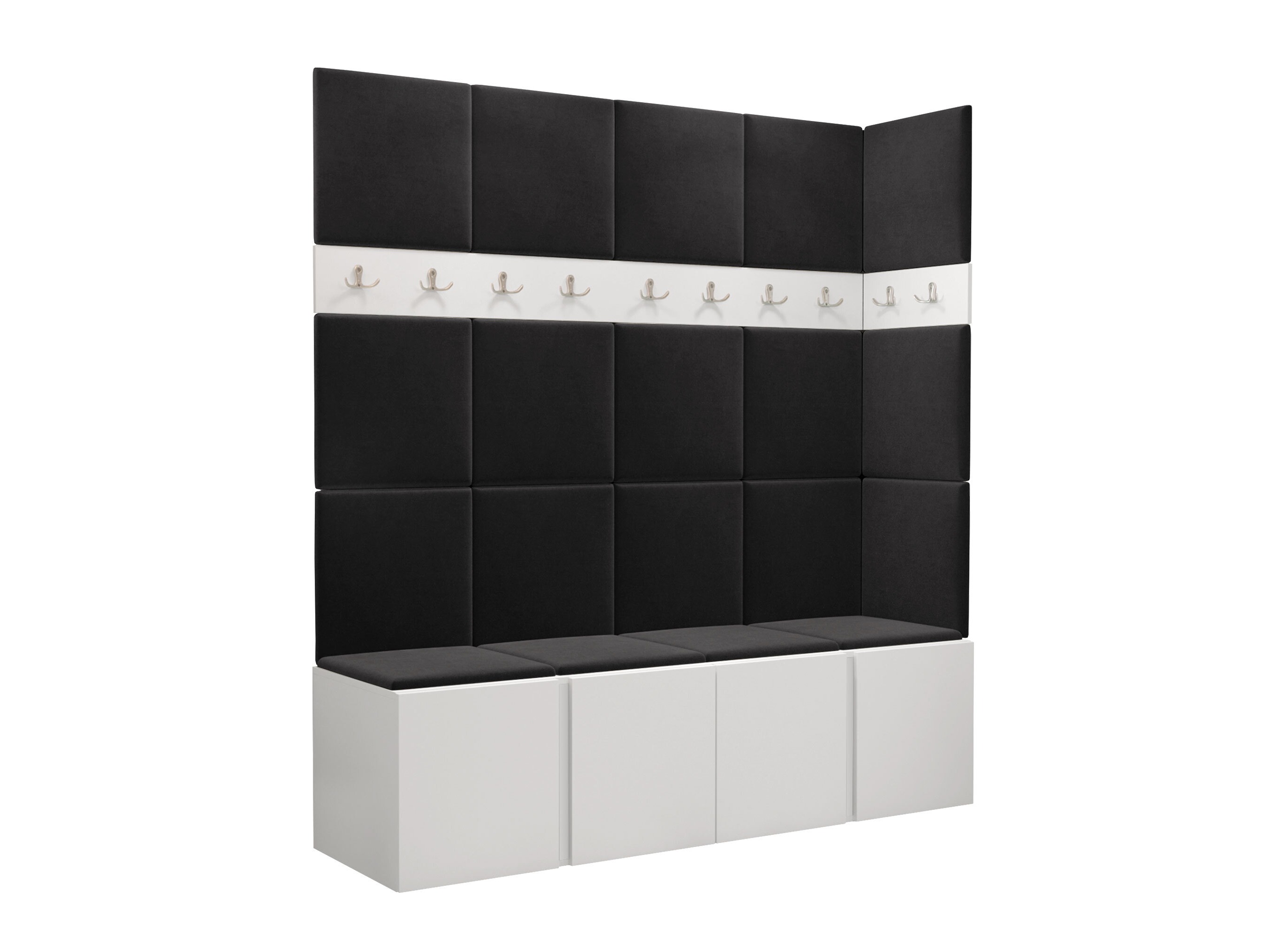 Meuble d'entrée Pinis II (Blanc)
