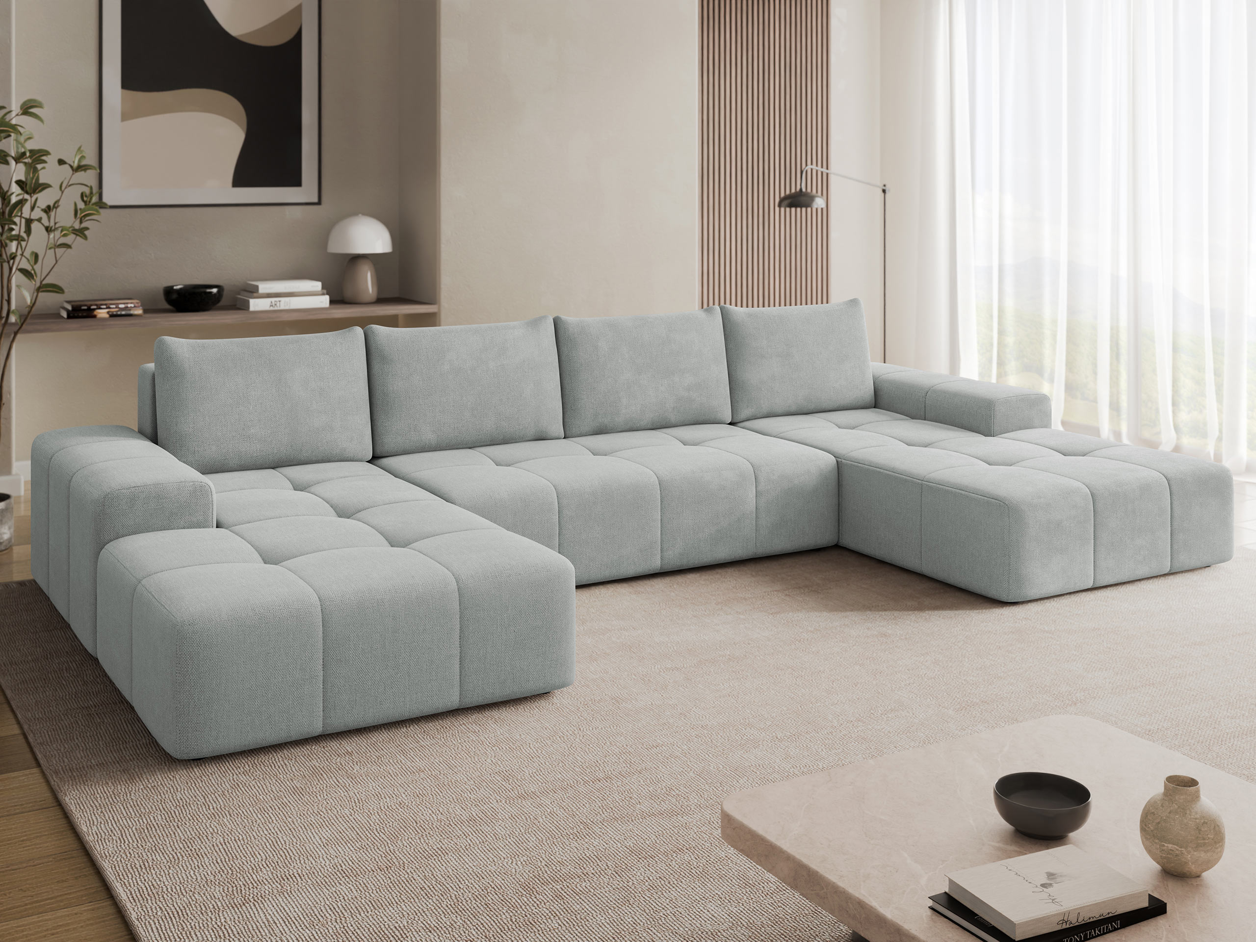 Canapé d'angle Comfivo Origor II (Spirit Ash)