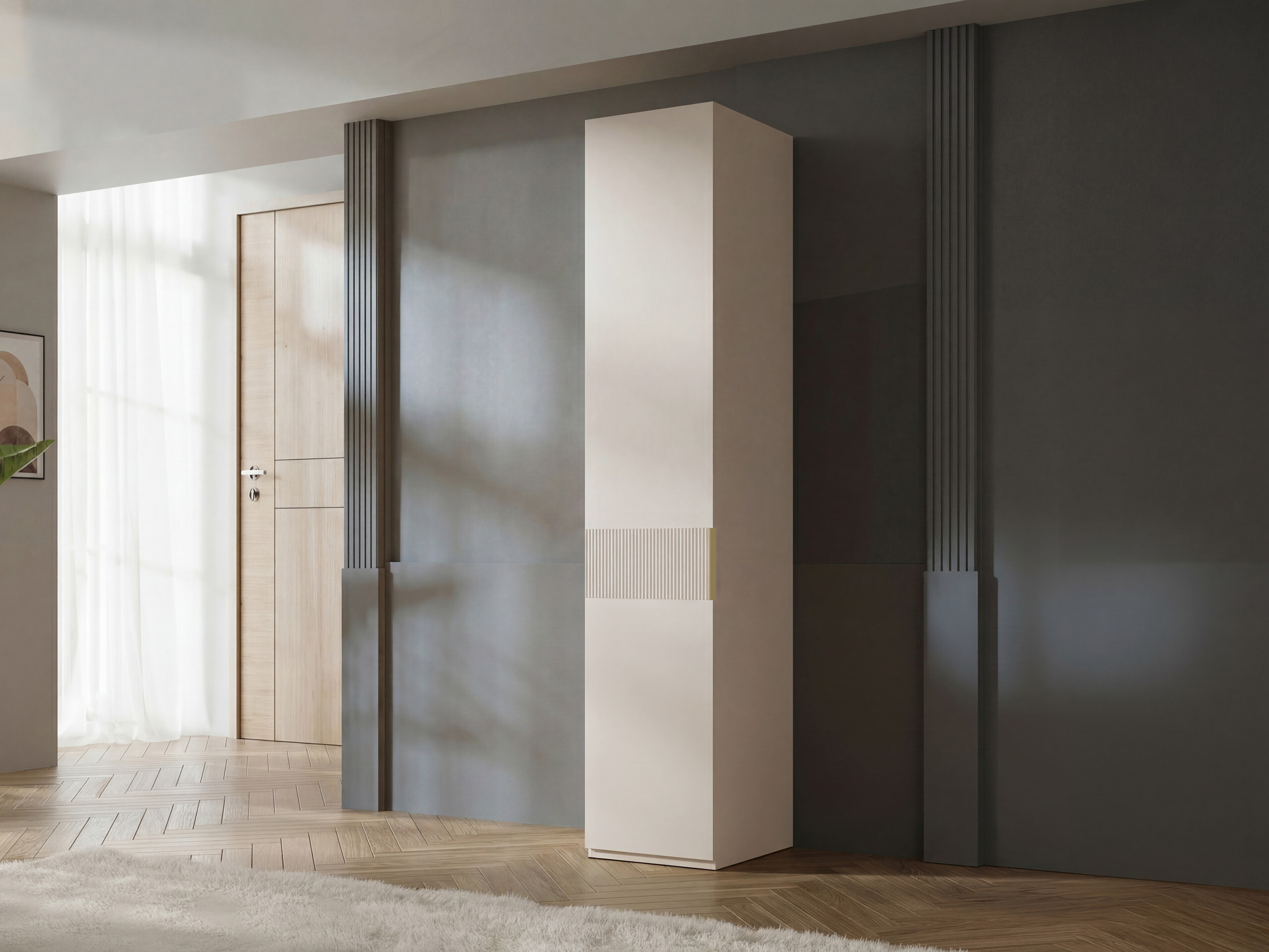 Armoire Toledo 141 (Beige)