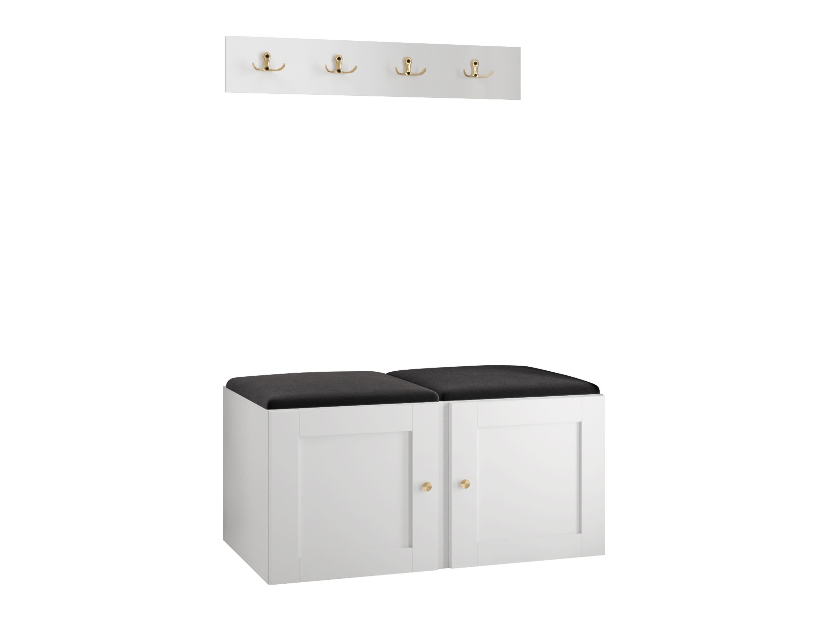 Meuble d'entrée Hartford 376 (Blanc)