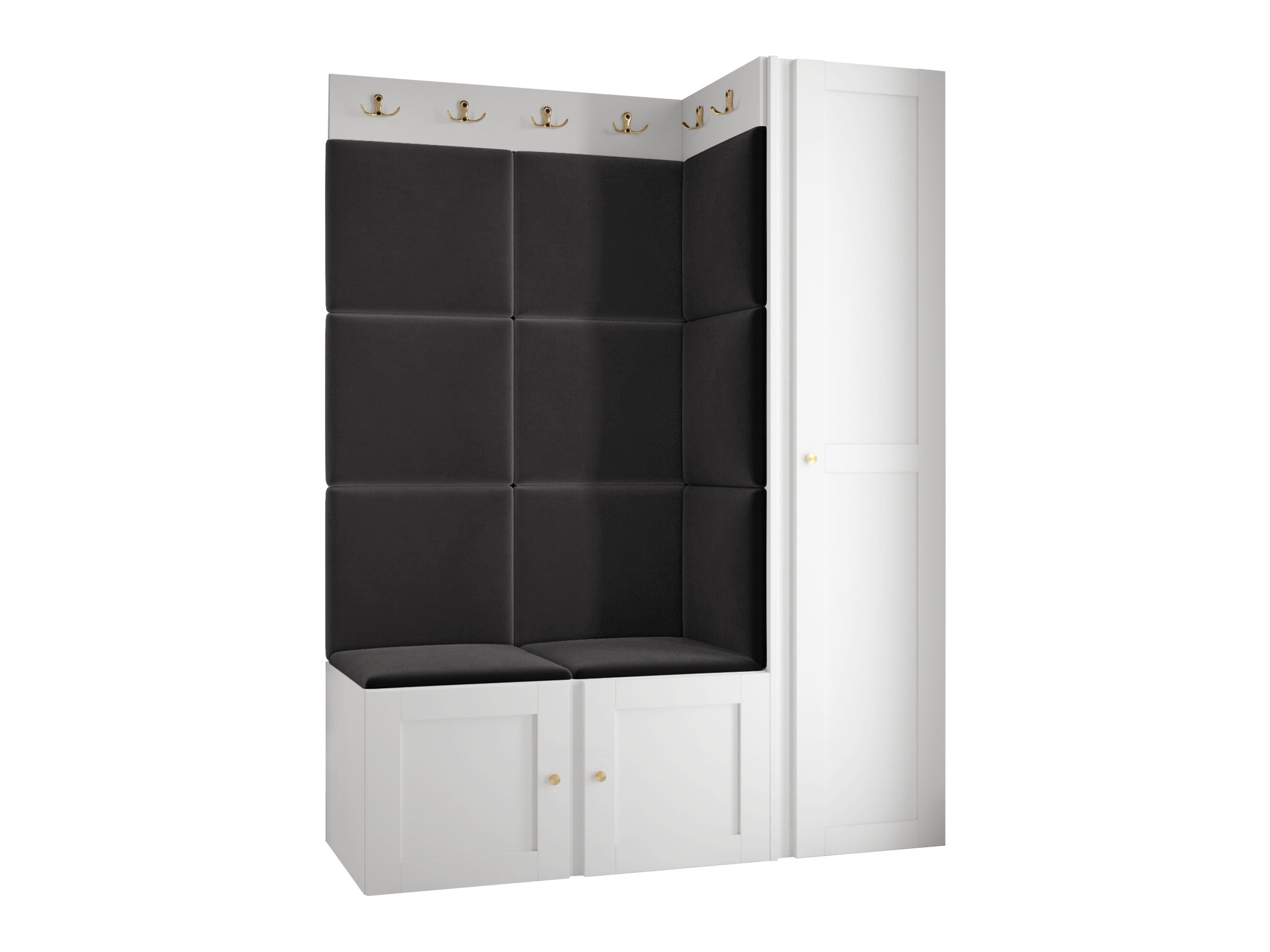 Meuble d'entrée Hartford 377 (Blanc)