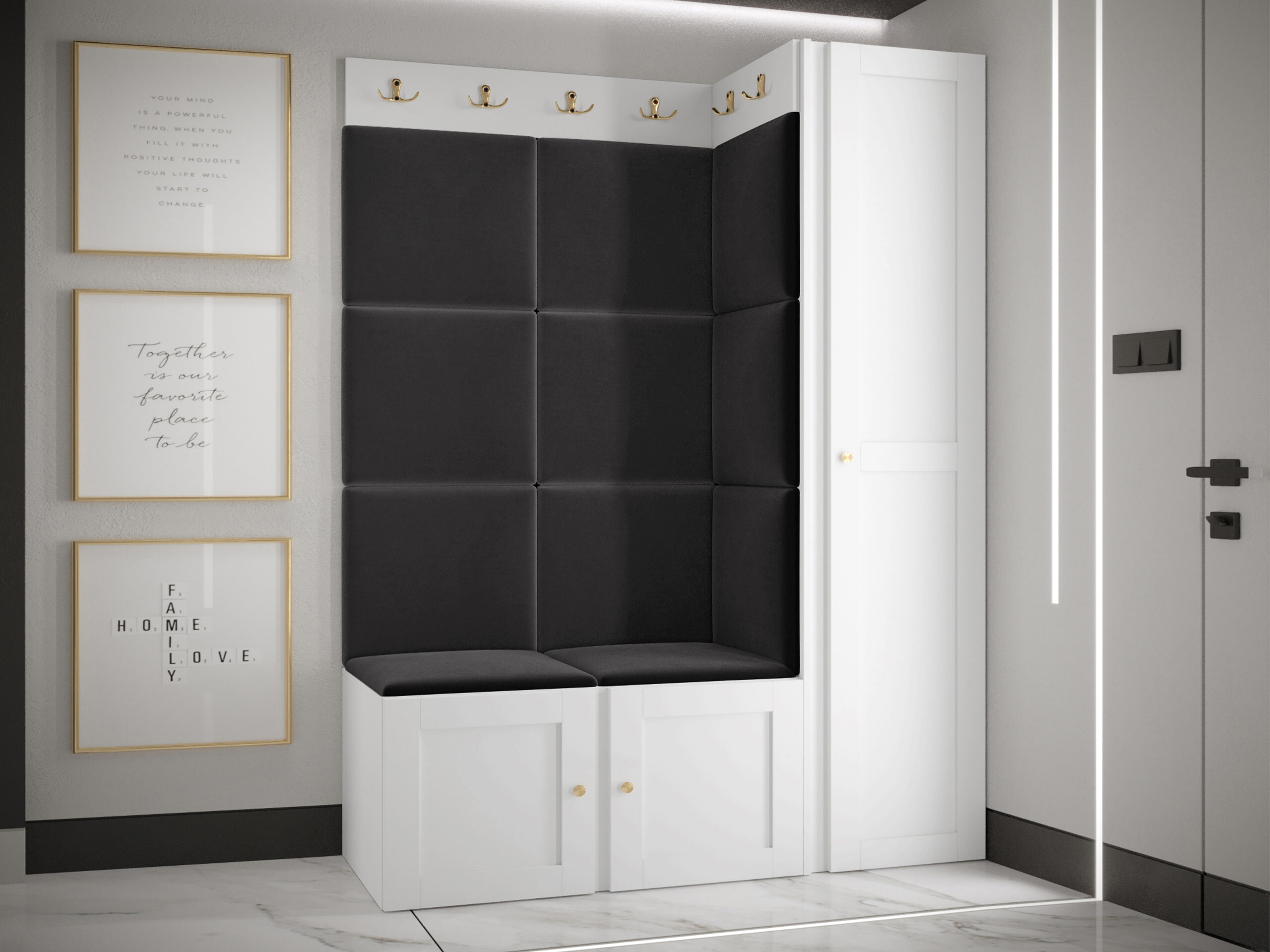Meuble d'entrée Hartford 377 (Polo 897)