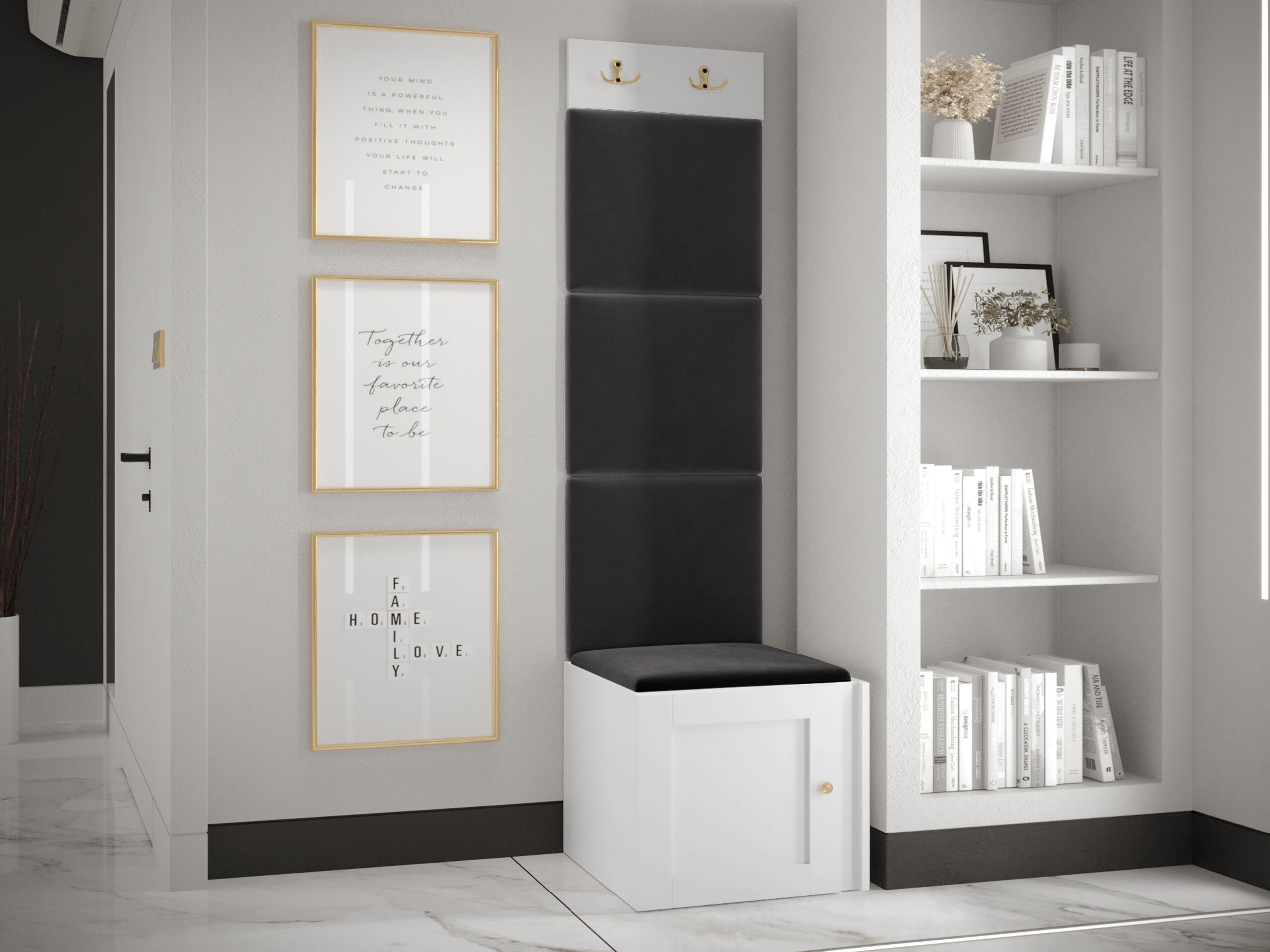 Meuble d'entrée Hartford 378 (Polo 897)