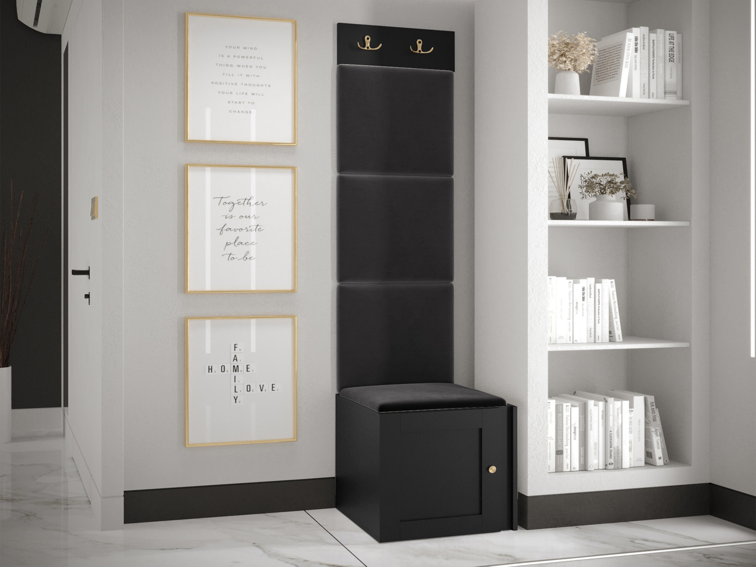 Meuble d'entrée Hartford 378 (Polo 897)
