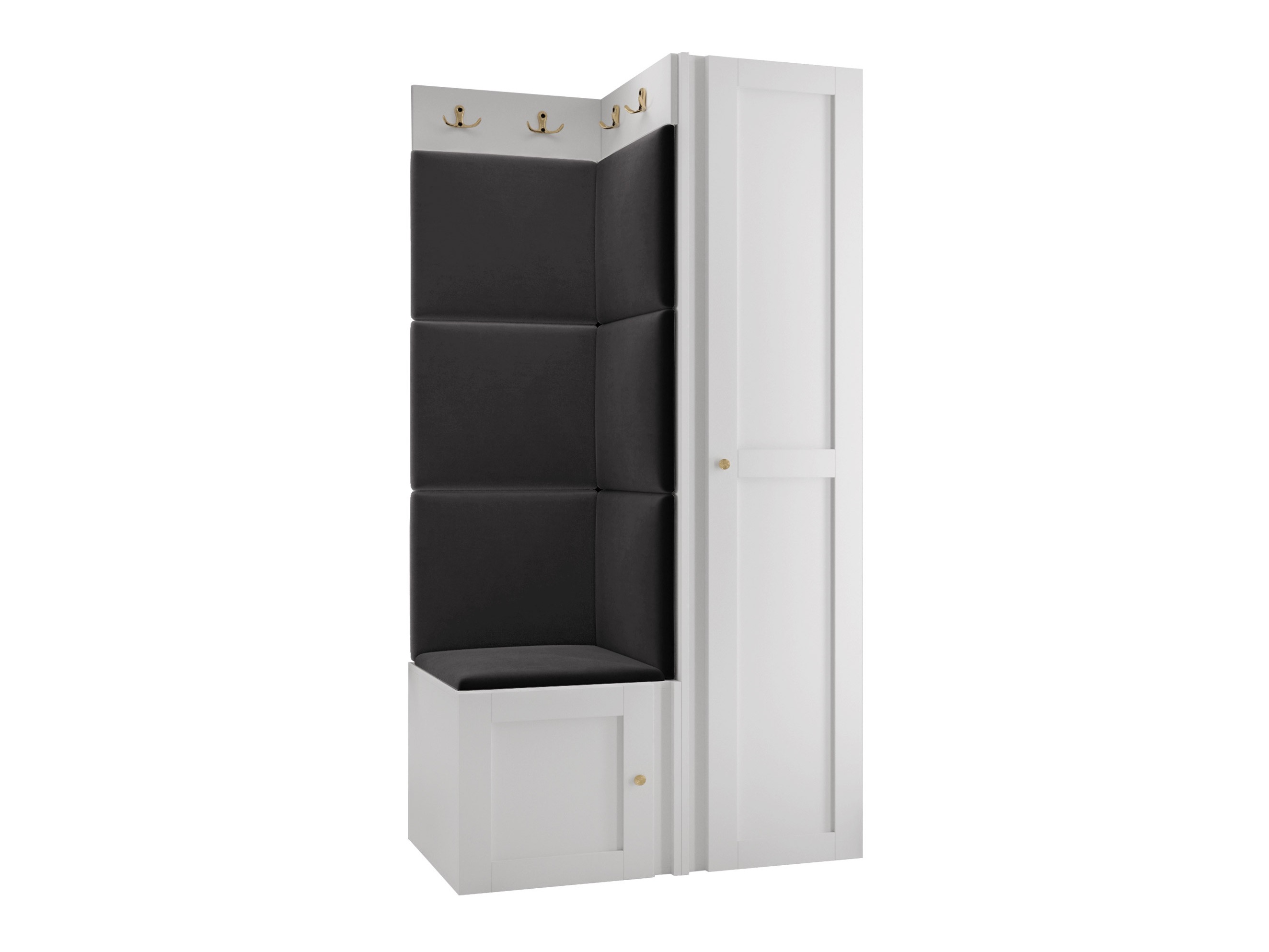 Meuble d'entrée Hartford 381 (Blanc)