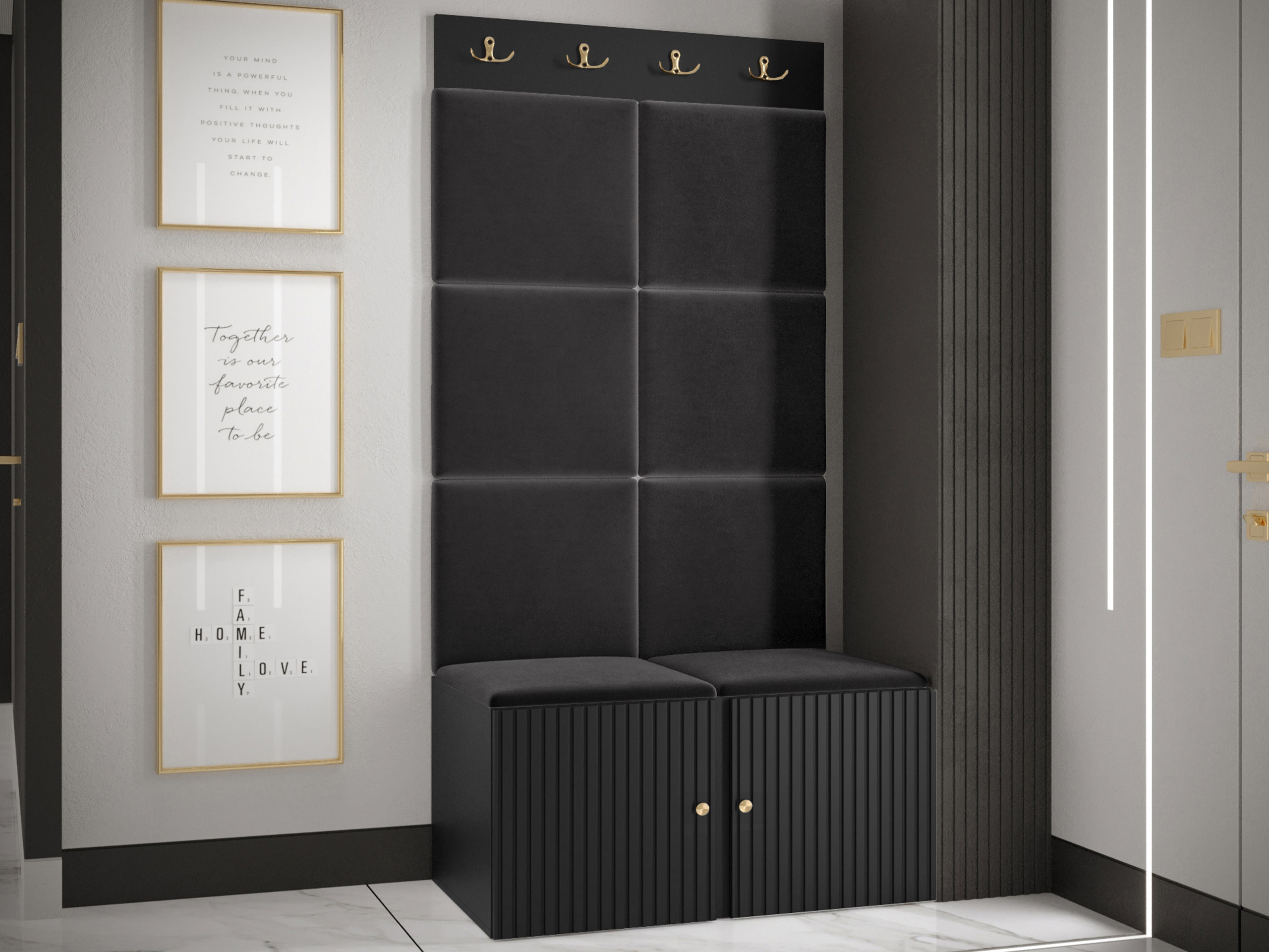 Meuble d'entrée Hartford 383 (Polo 897)