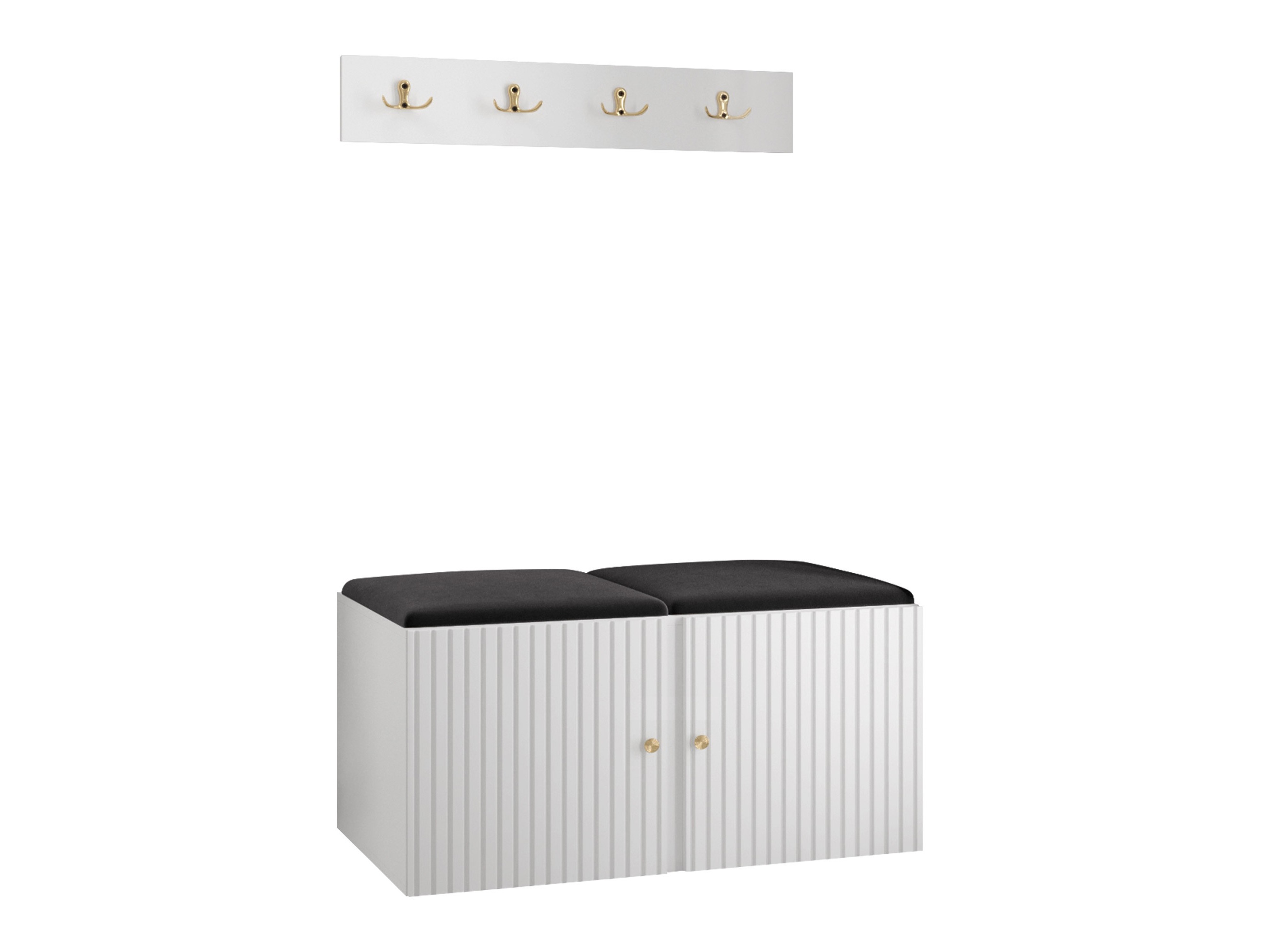 Meuble d'entrée Hartford 384 (Blanc)