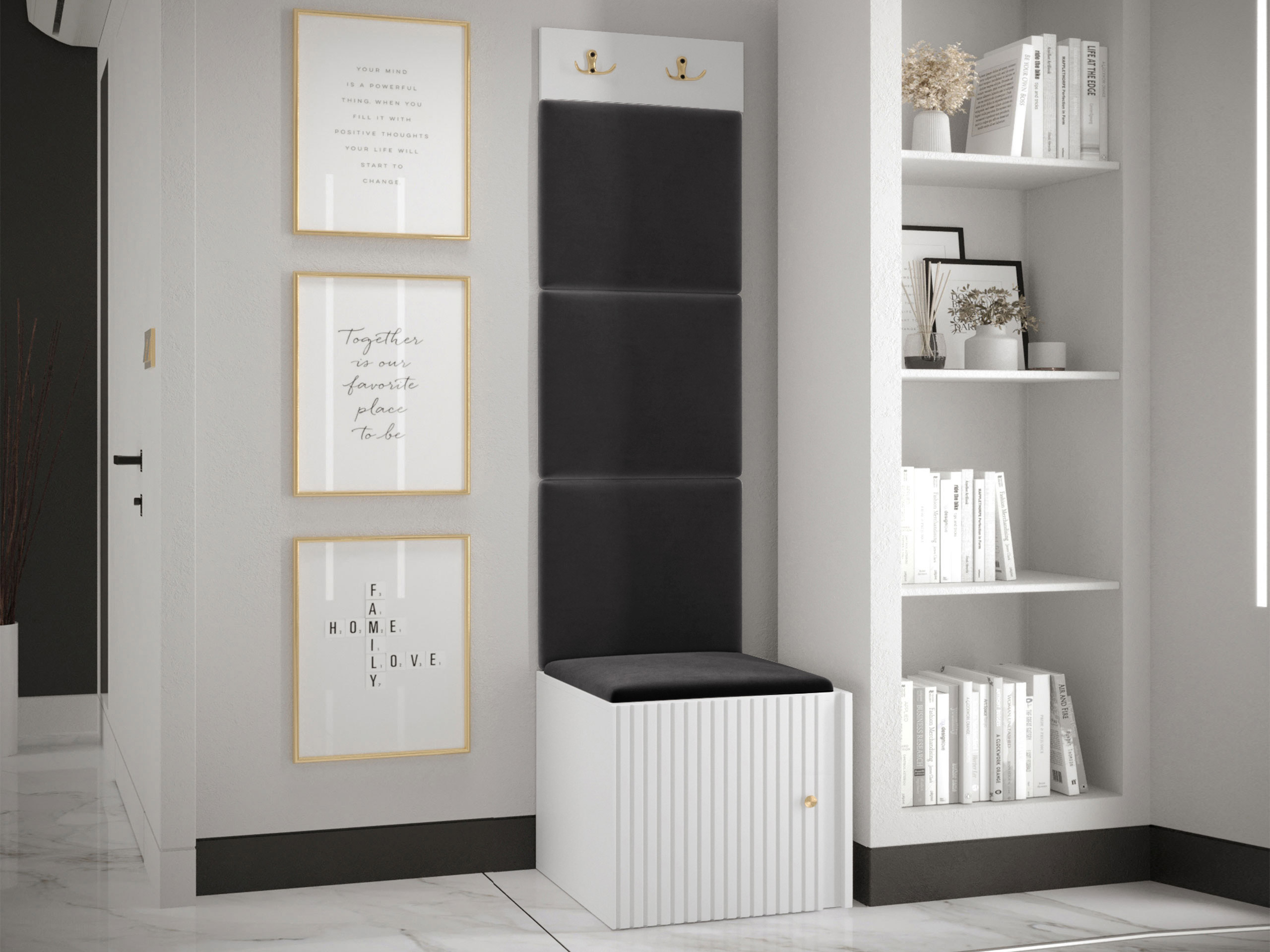 Meuble d'entrée Hartford 386 (Polo 897)