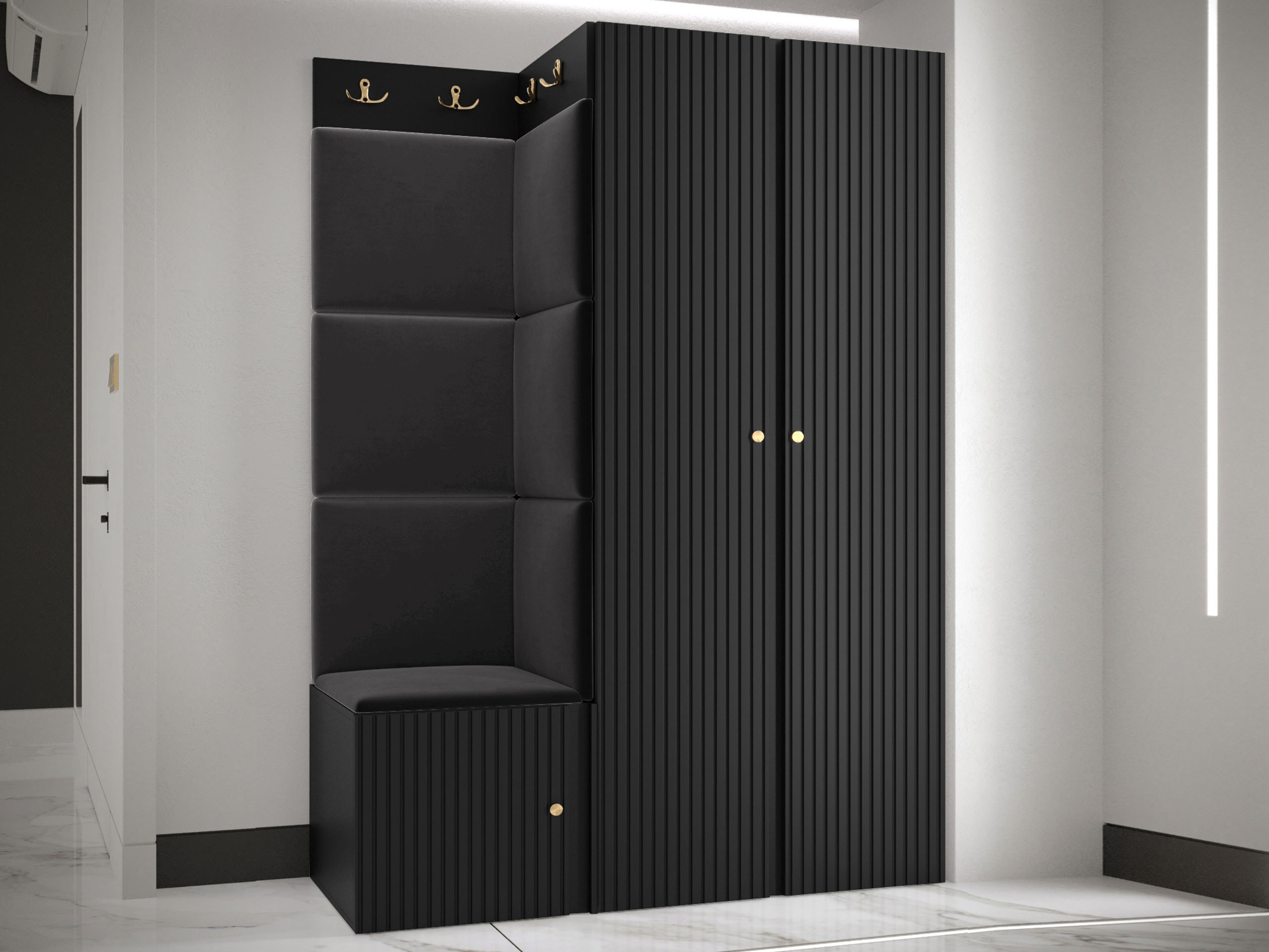 Meuble d'entrée Hartford 387 (Polo 897)