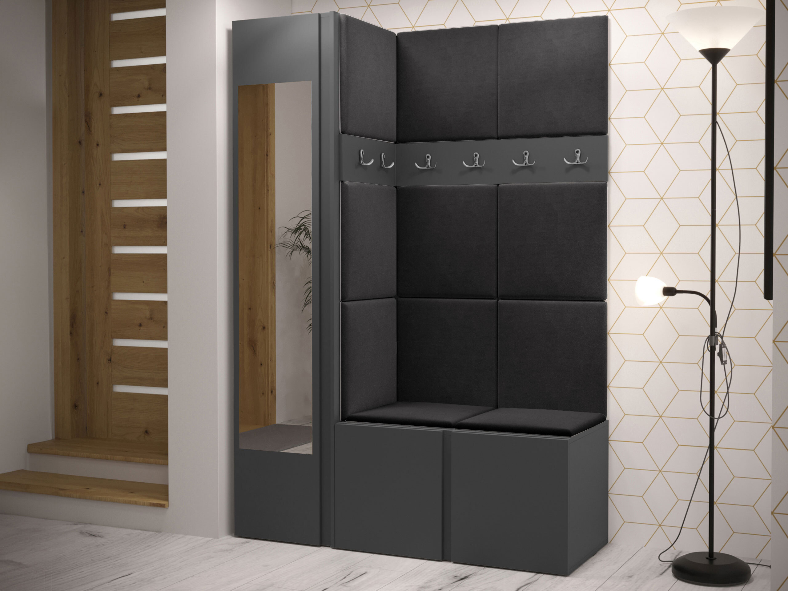 Meuble d'entrée Hartford 277 (Polo 897)