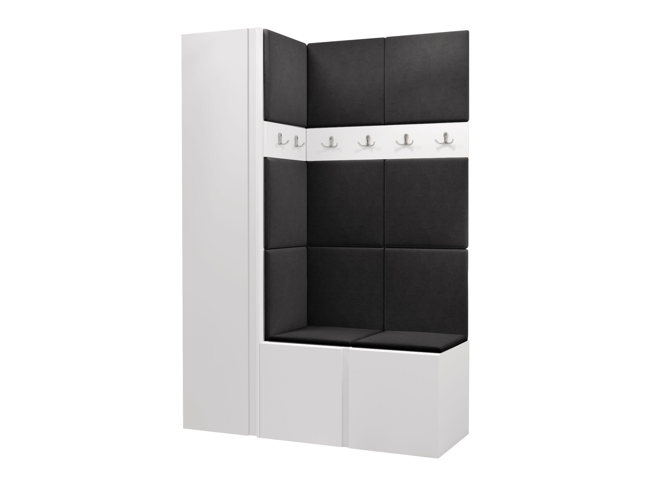 Meuble d'entrée Pinis IX (Blanc)