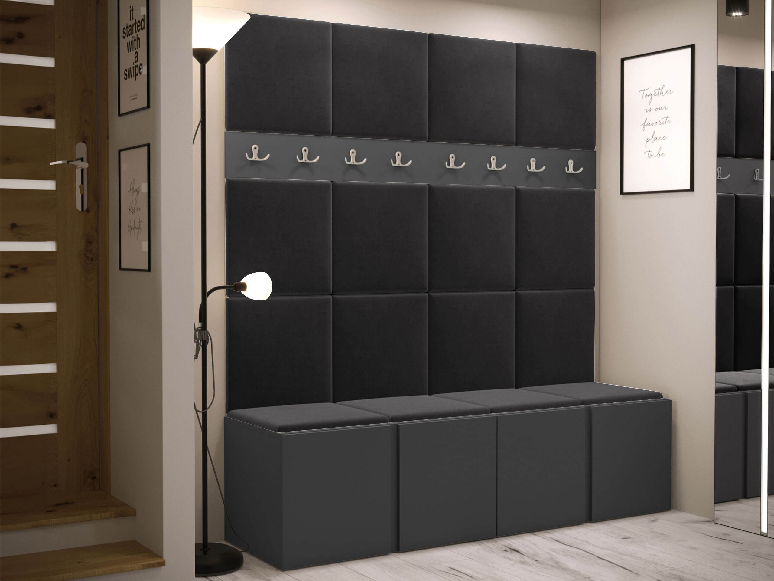Meuble d'entrée Pinis V (Polo 897)