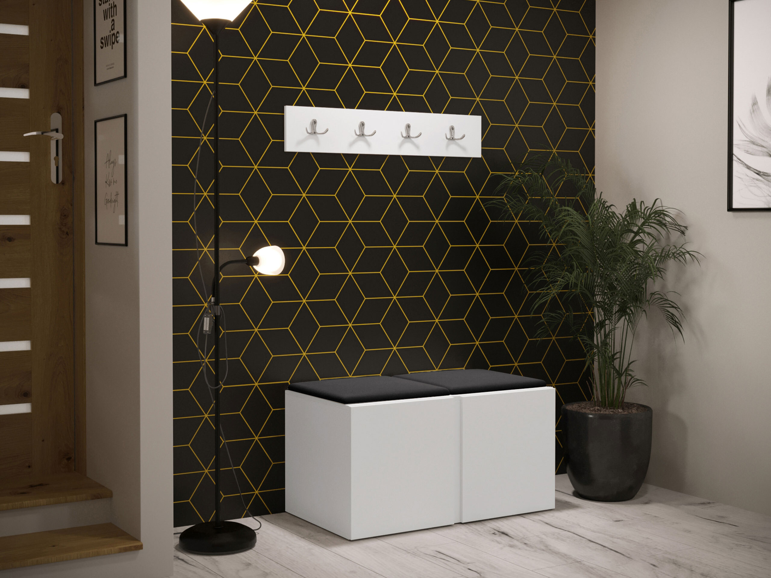 Meuble d'entrée Pinis VI (Polo 897)