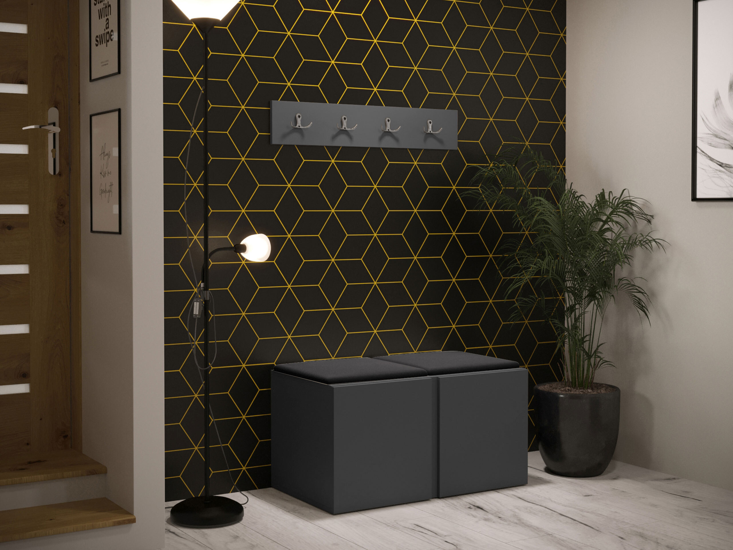 Meuble d'entrée Pinis VI (Polo 897)