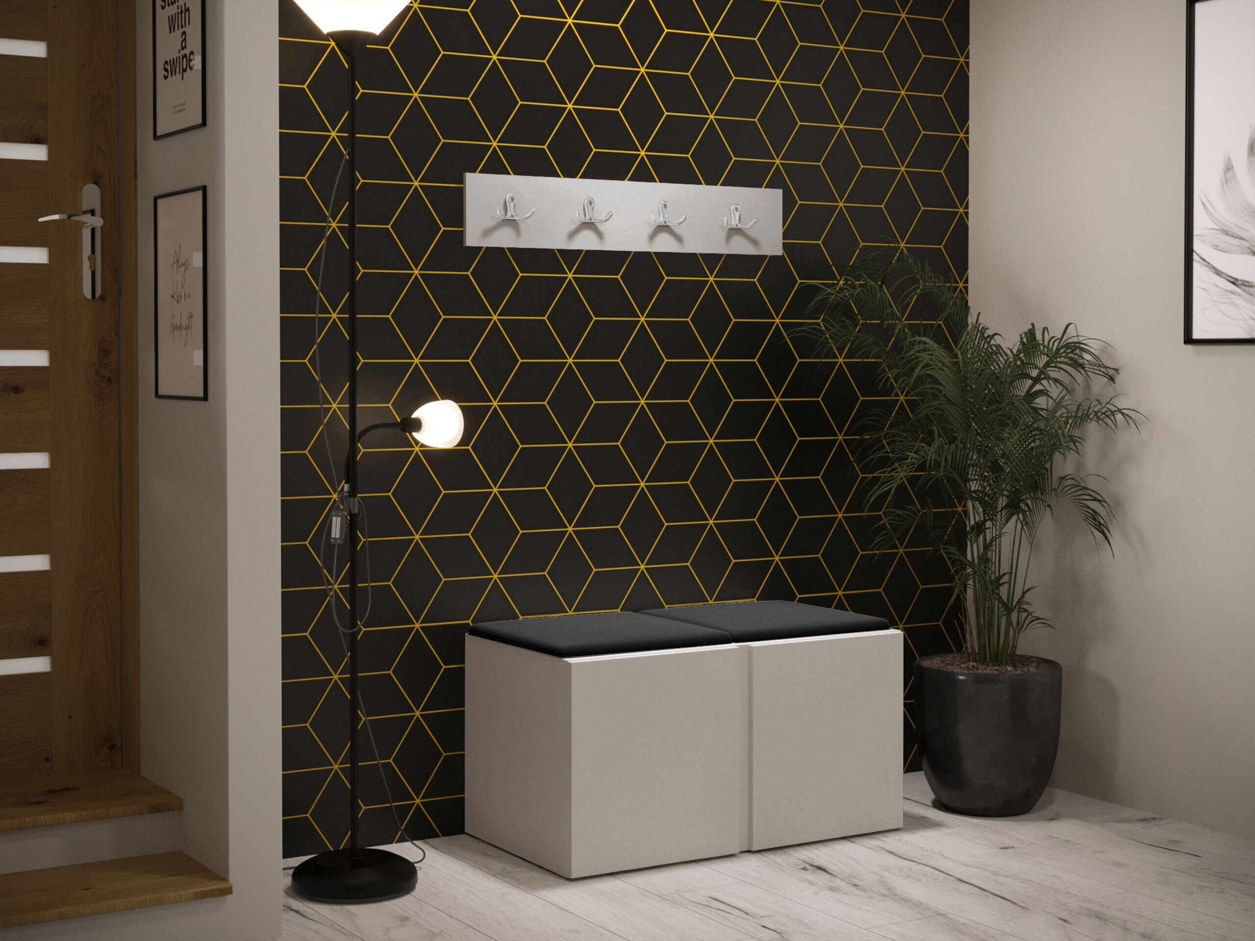 Meuble d'entrée Pinis VI (Polo 897)