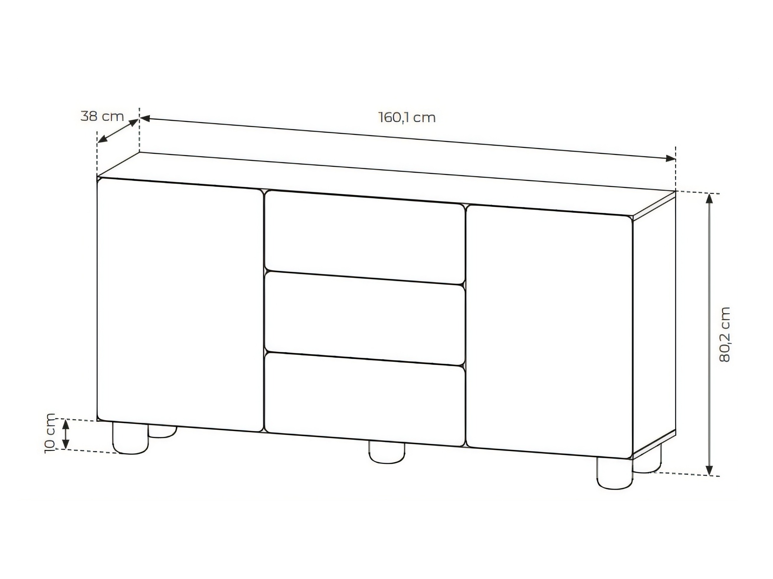 Commode Verdoru 102