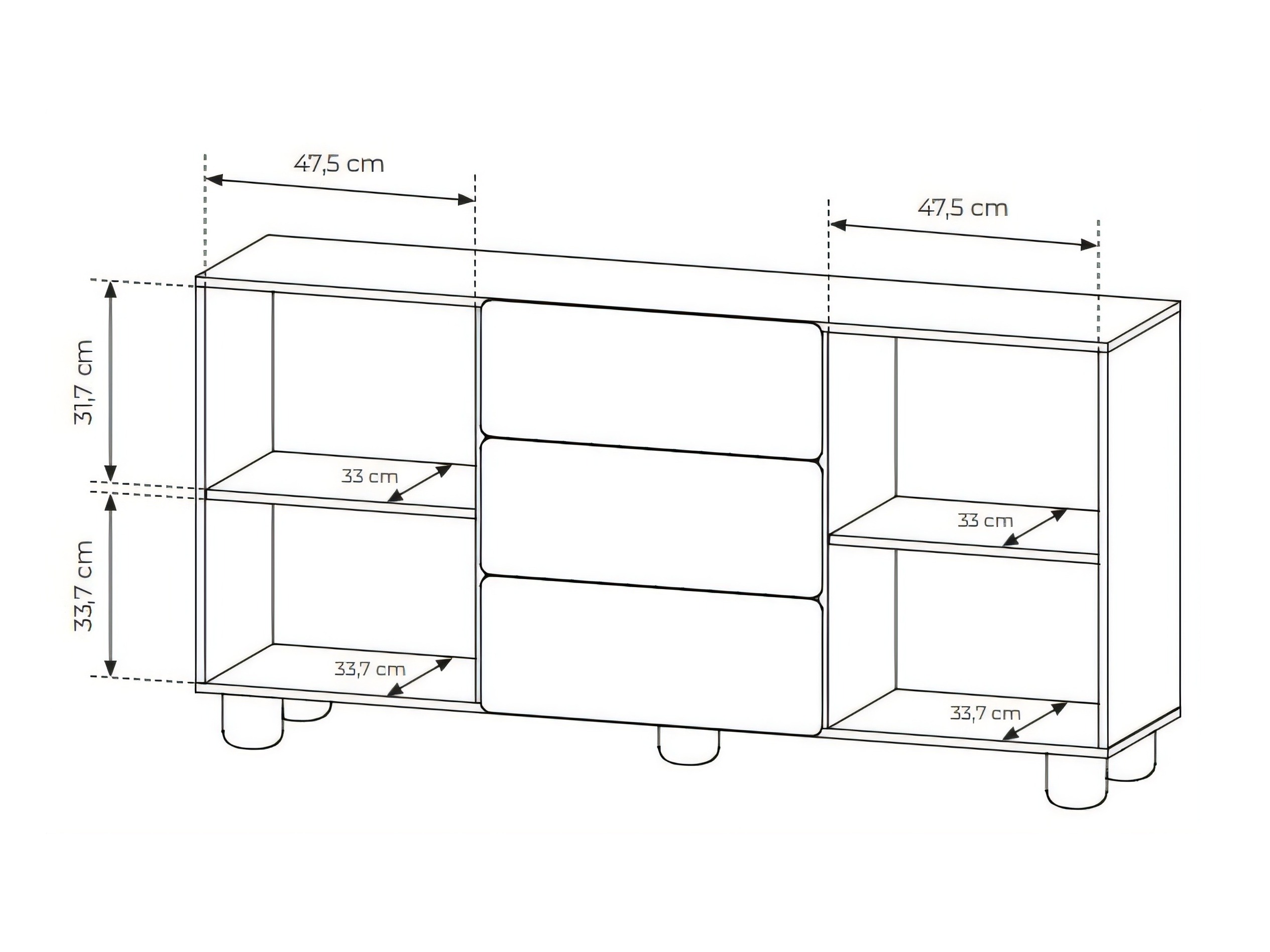 Commode Verdoru 102