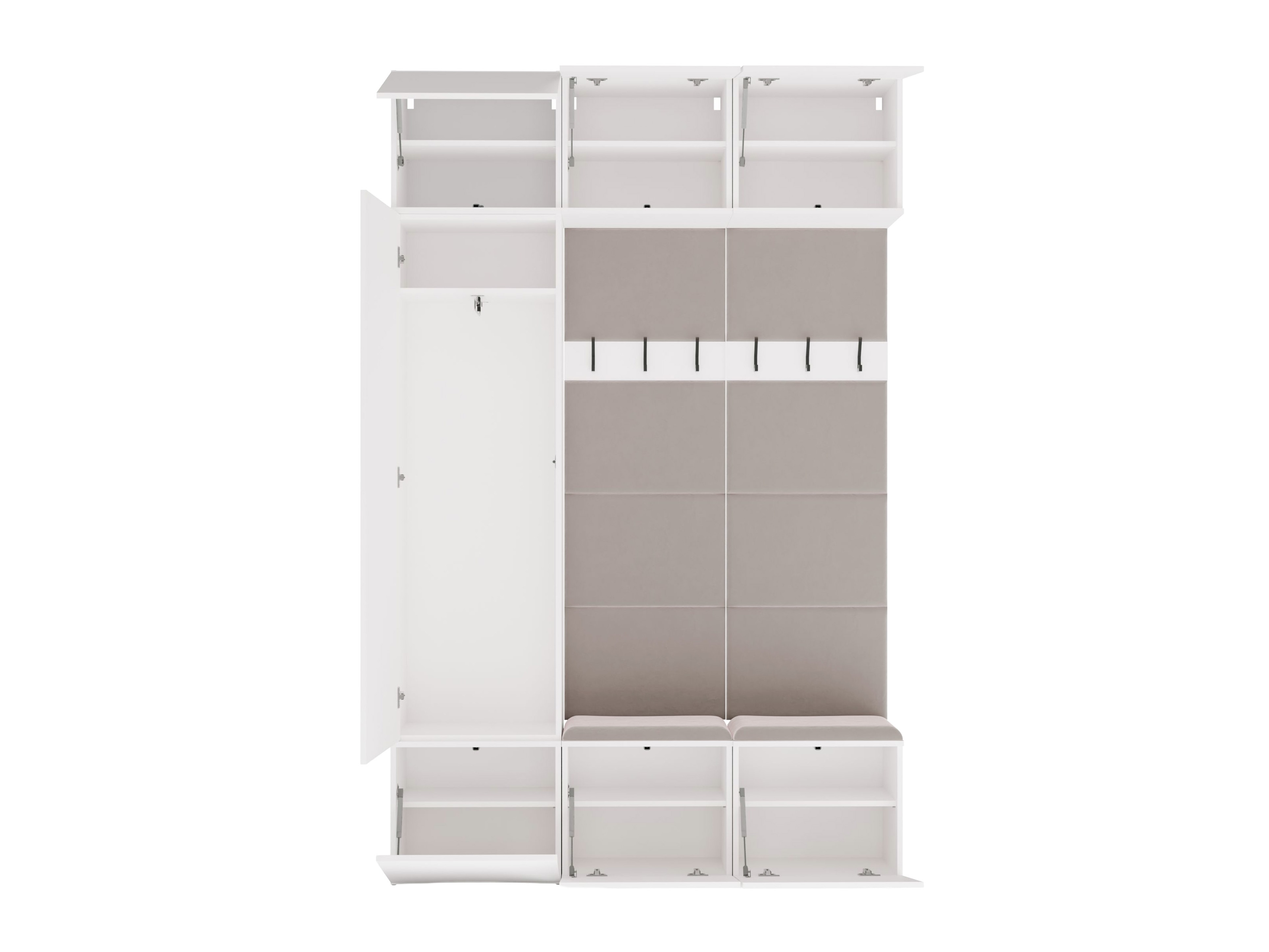 Meuble d'entrée Domtori 112 (Blanc)