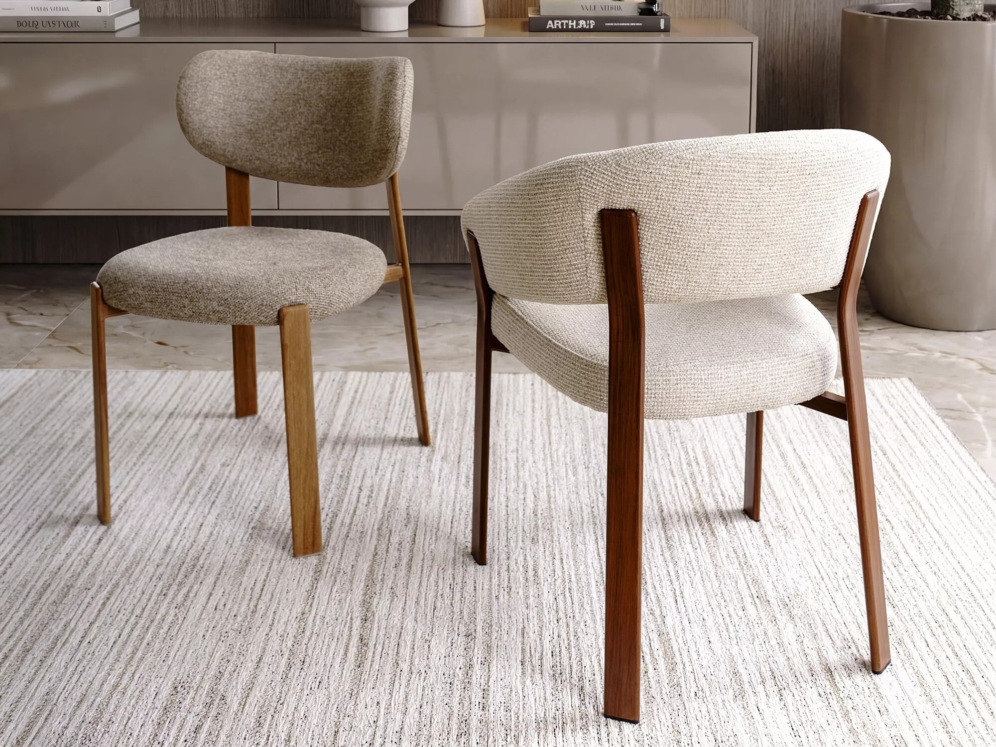 Chaise Detroit 1047 (Beige clair)