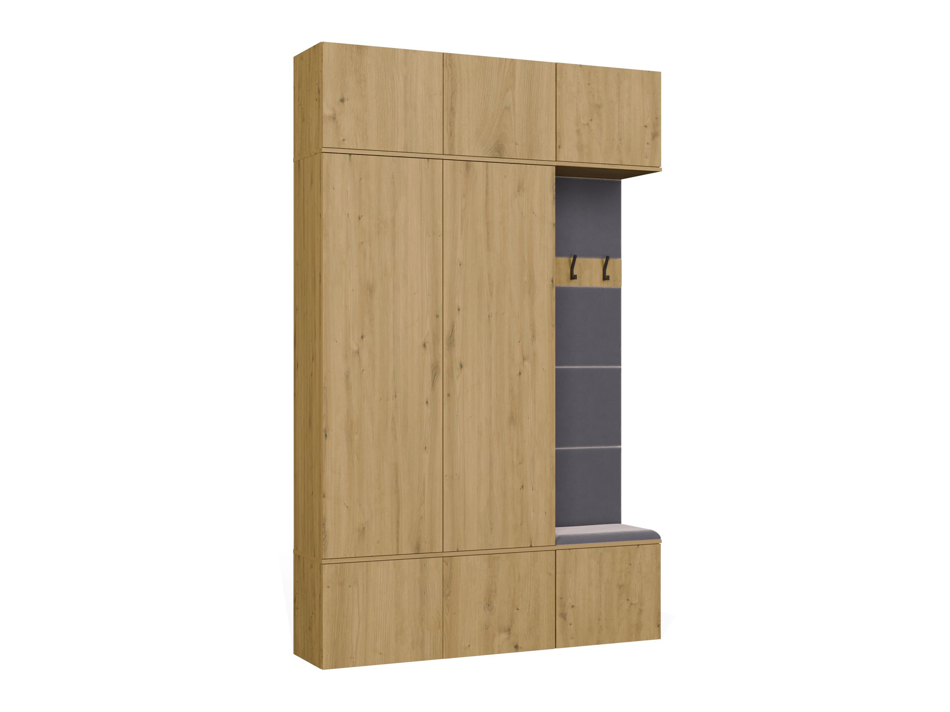Meuble d'entrée Domtori 113 (Chêne Artisan)