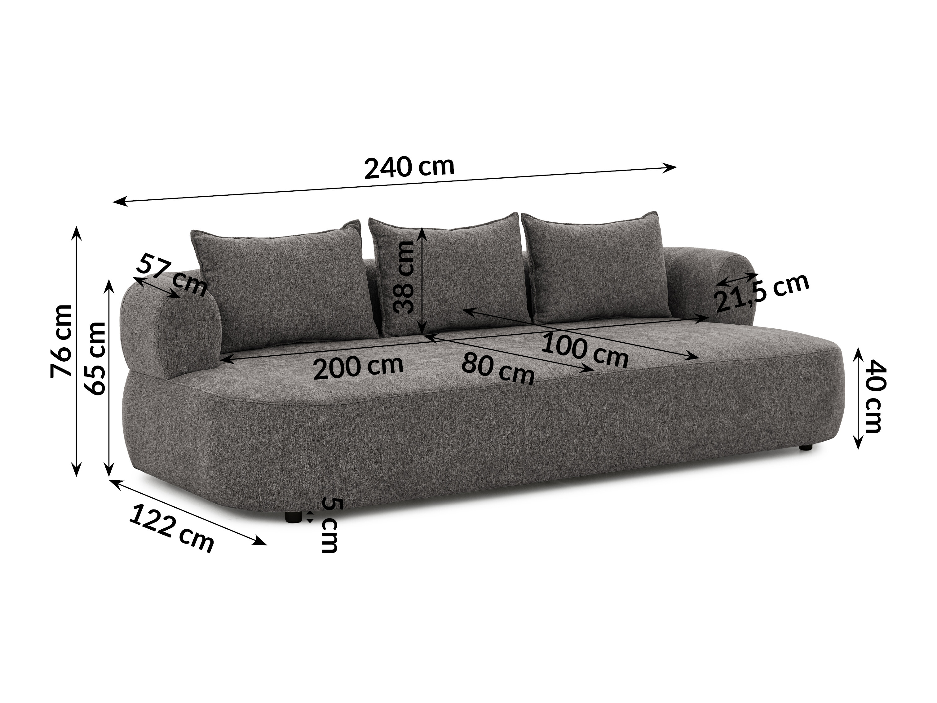 Canapé Rocklin 223 (Toro 05)