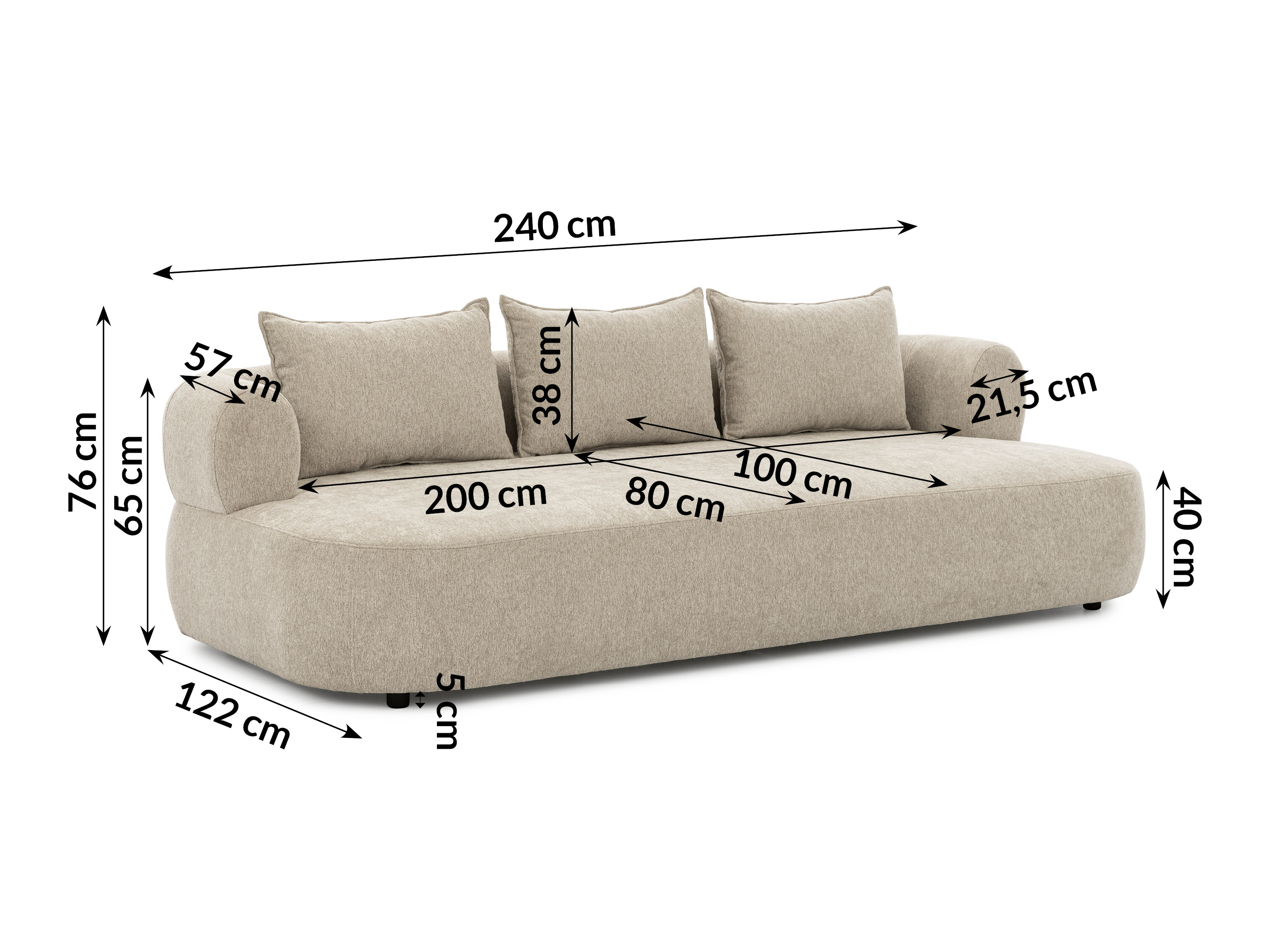 Canapé Rocklin 223 (Toro 25)