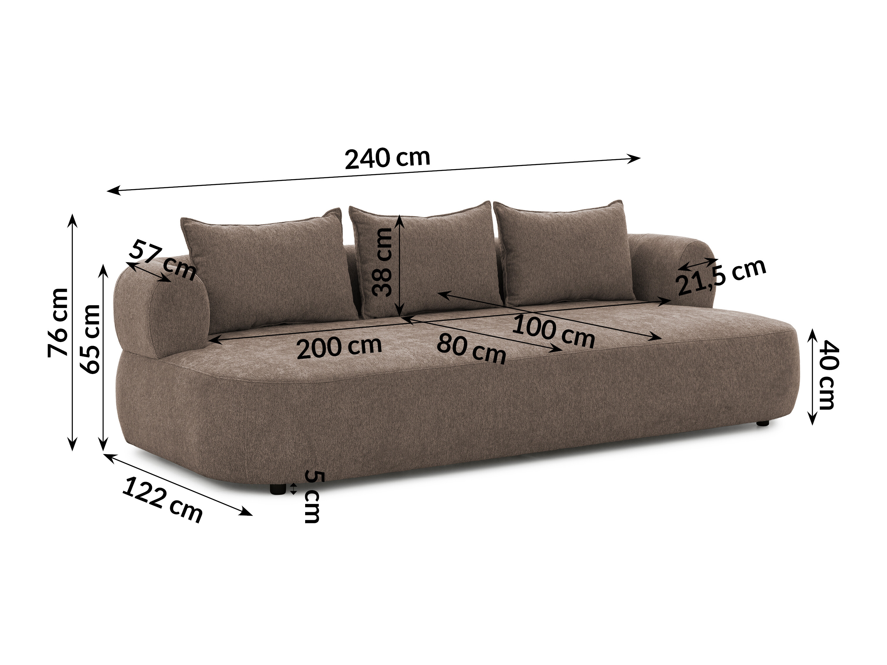 Canapé Rocklin 223 (Toro 45)