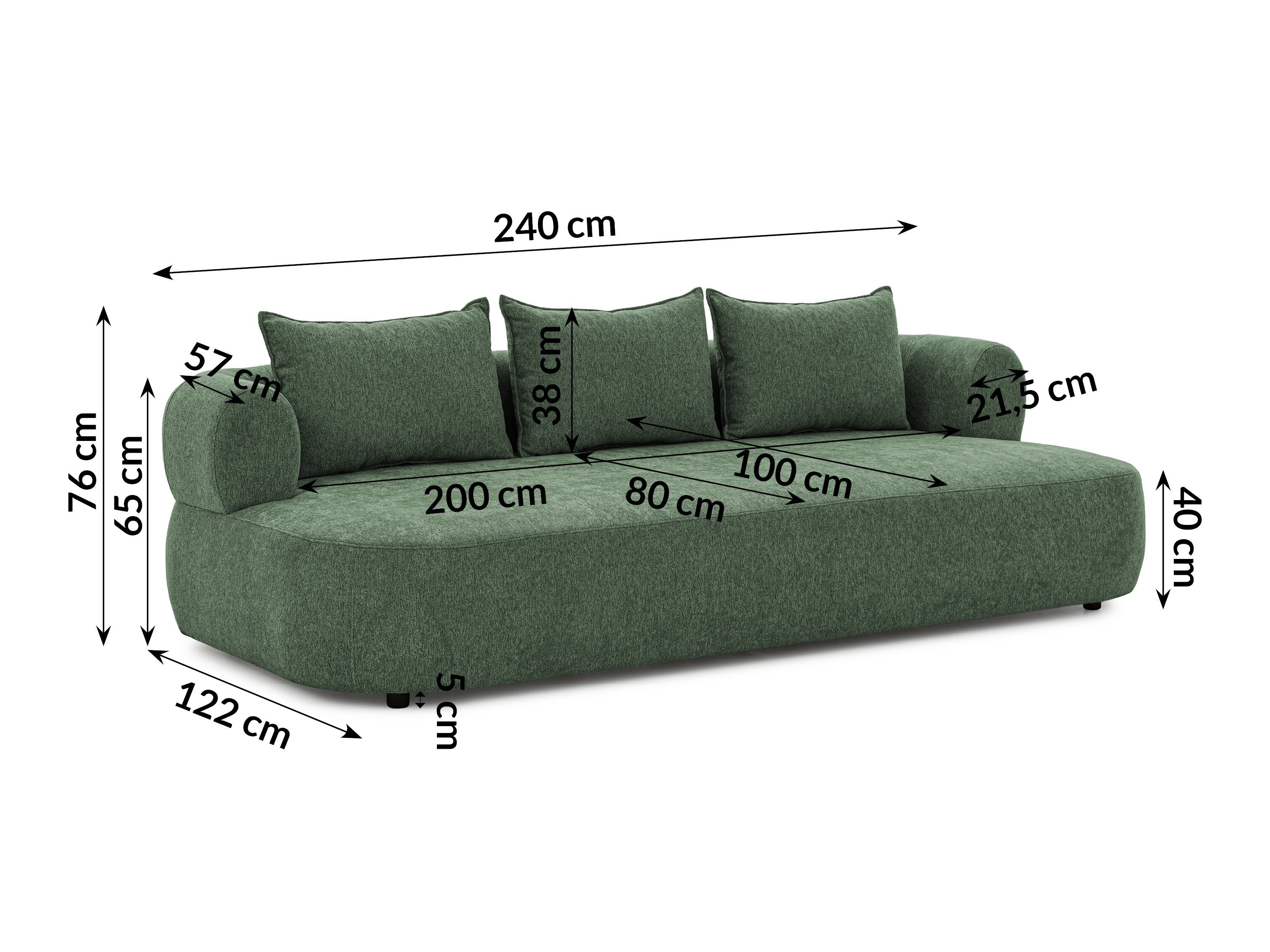 Canapé Rocklin 223 (Toro 95)