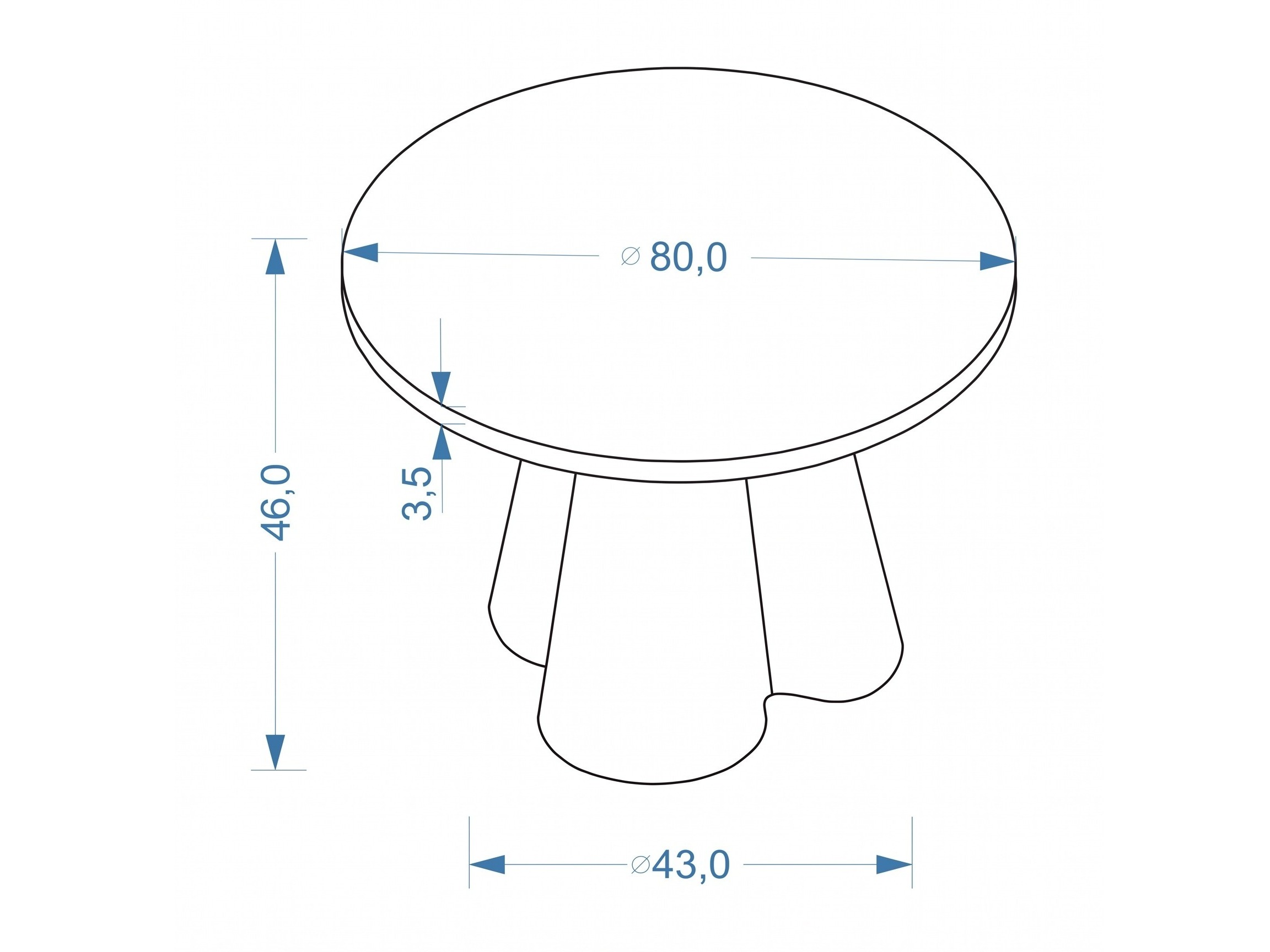 Table basse Houston 2200