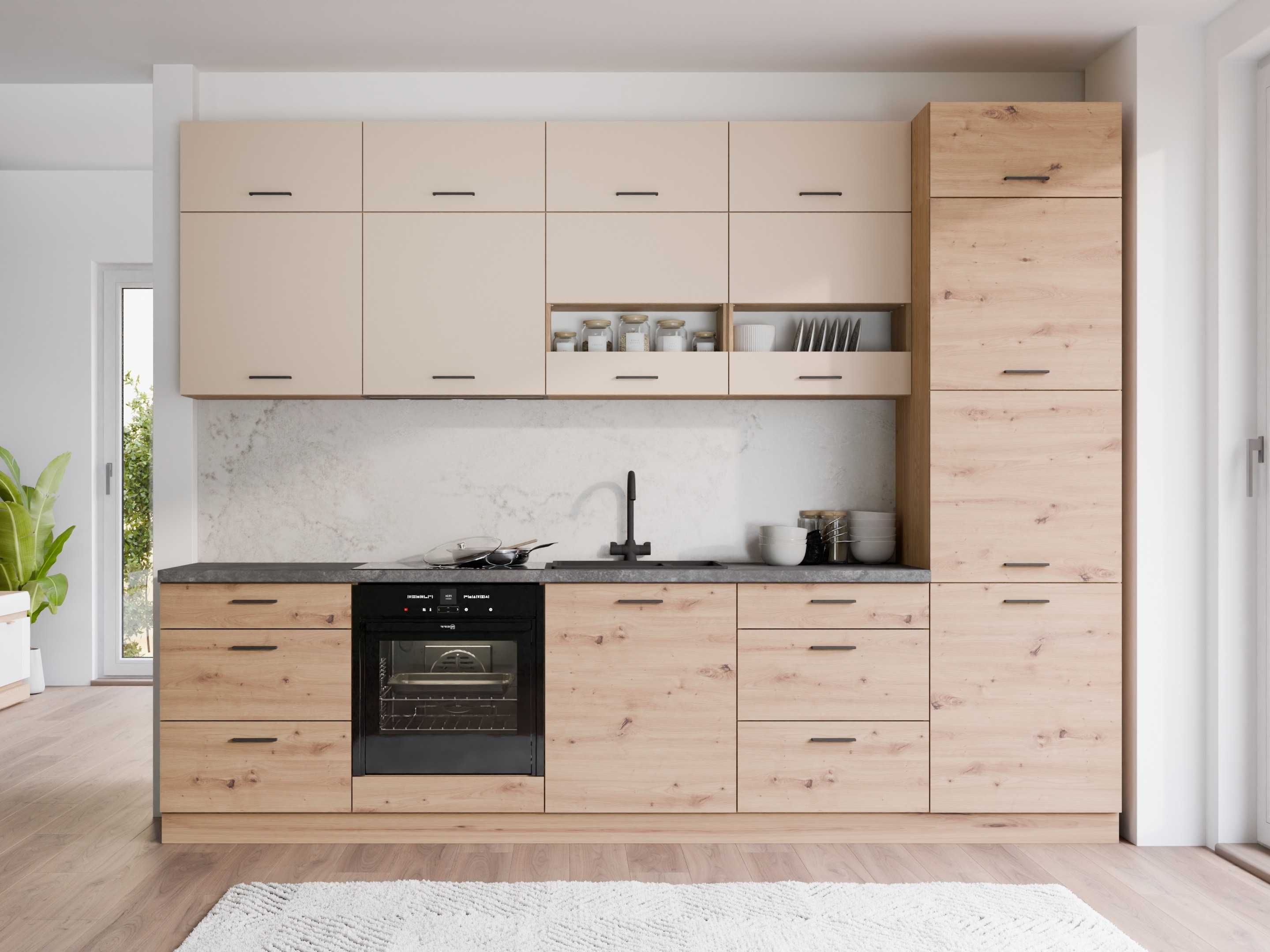 Armoire modulaire pour évier avec portes Ati Artisan 133