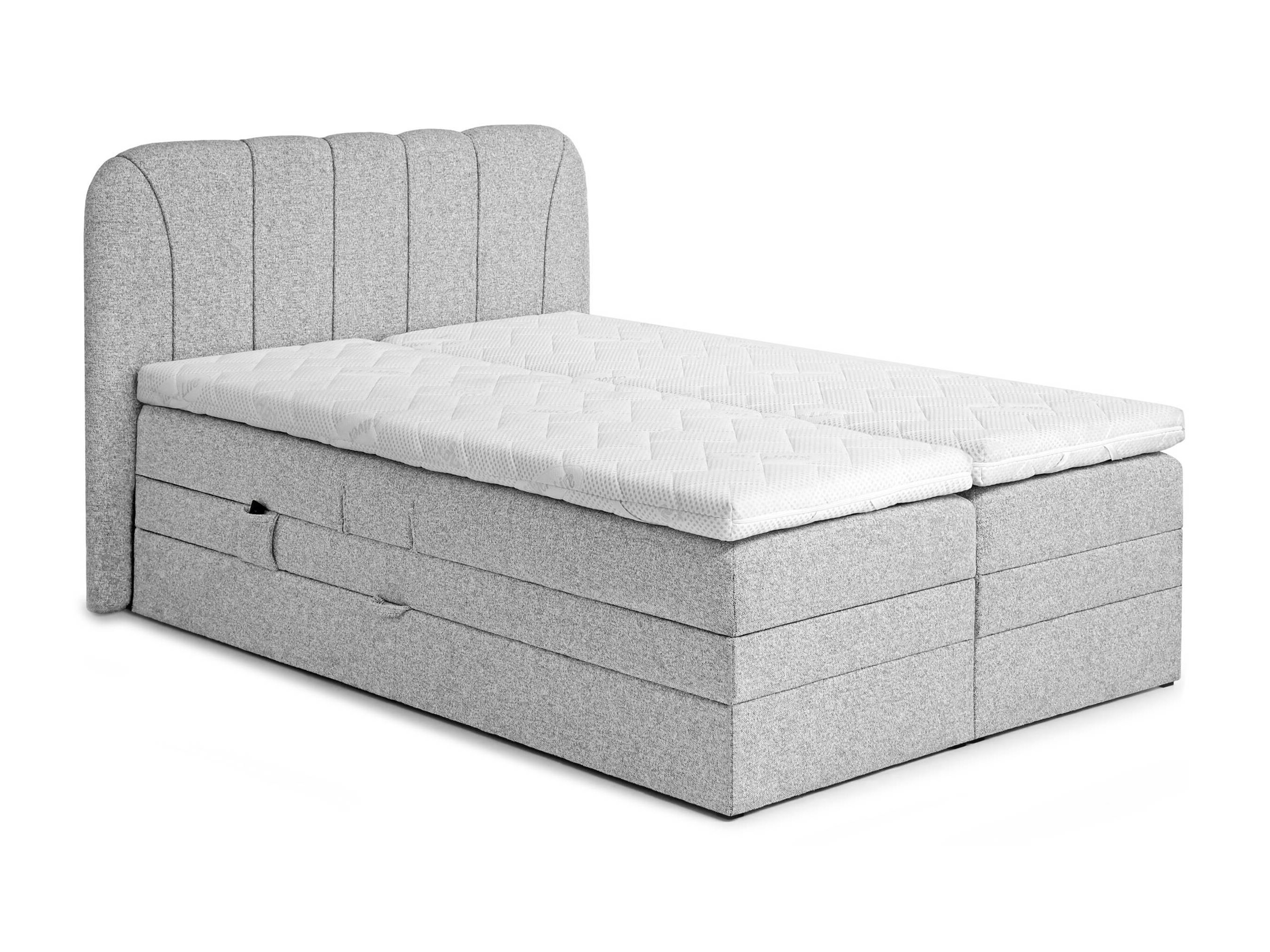 Lit boxspring Norman 127 (Allegro ash)