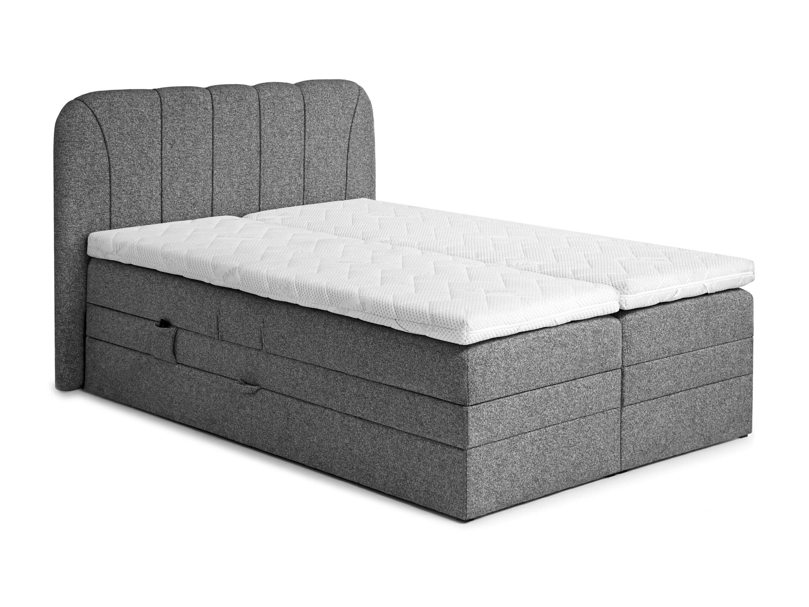 Lit boxspring Norman 127 (Allegro carbon)