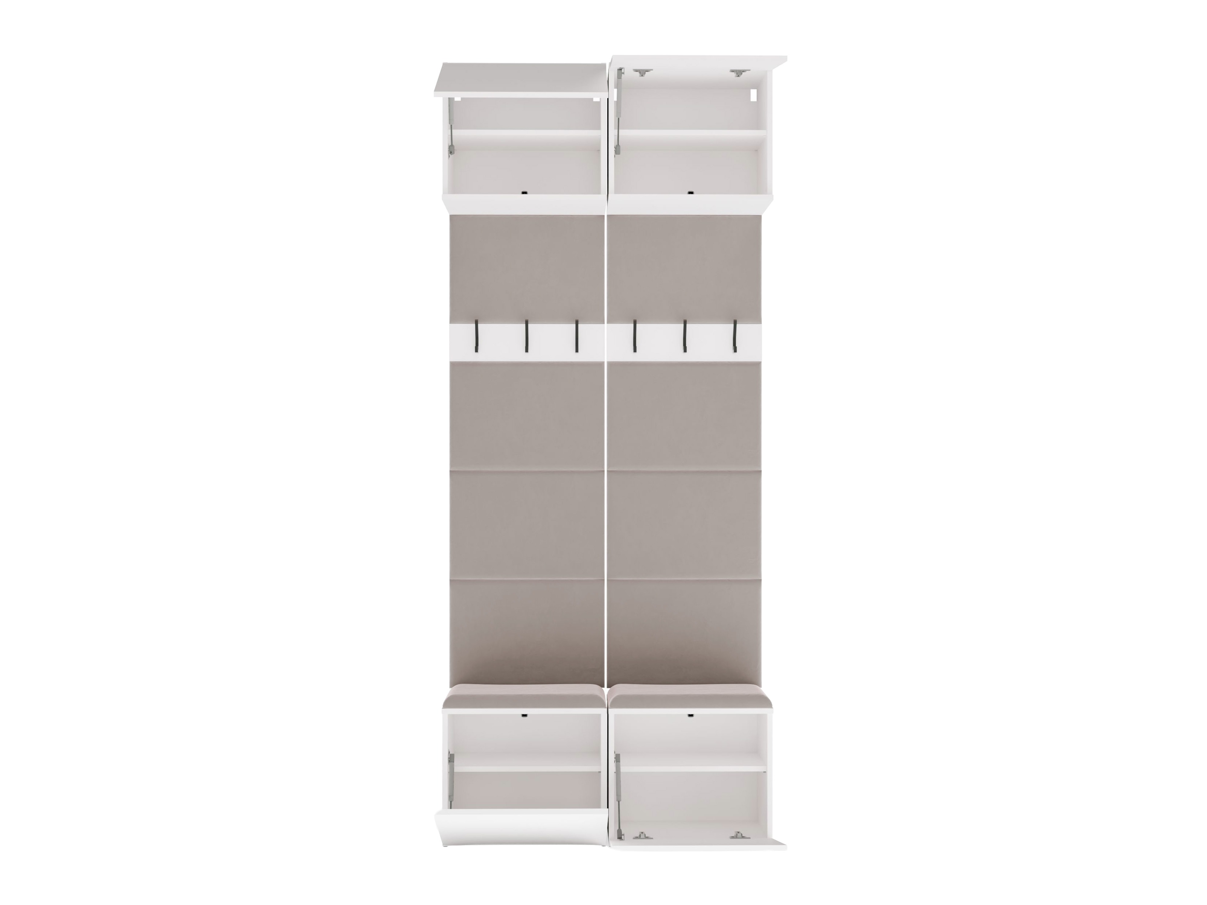 Meuble d'entrée Domtori 116 (Blanc)