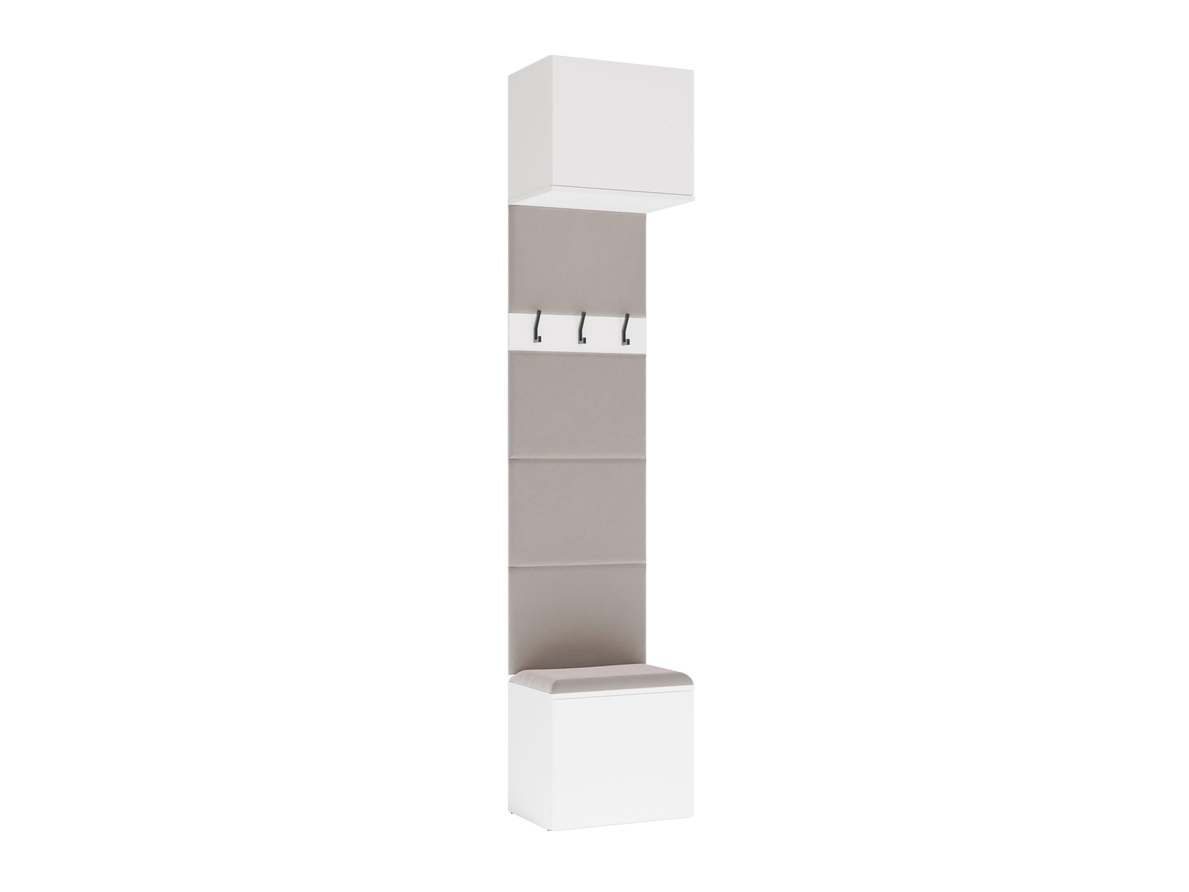 Meuble d'entrée Domtori 117 (Blanc)