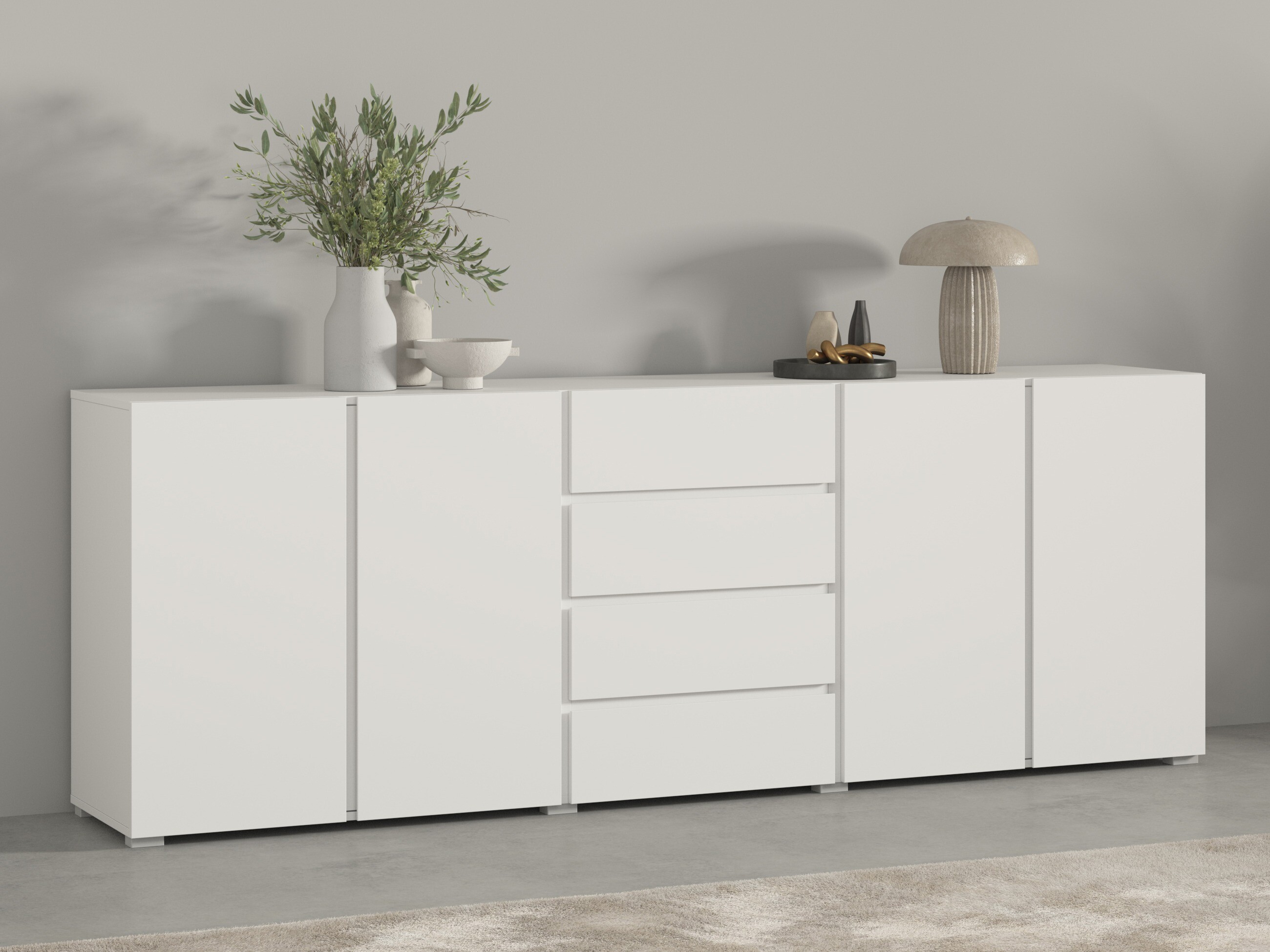 Commode Elbleve 105 (Blanc)