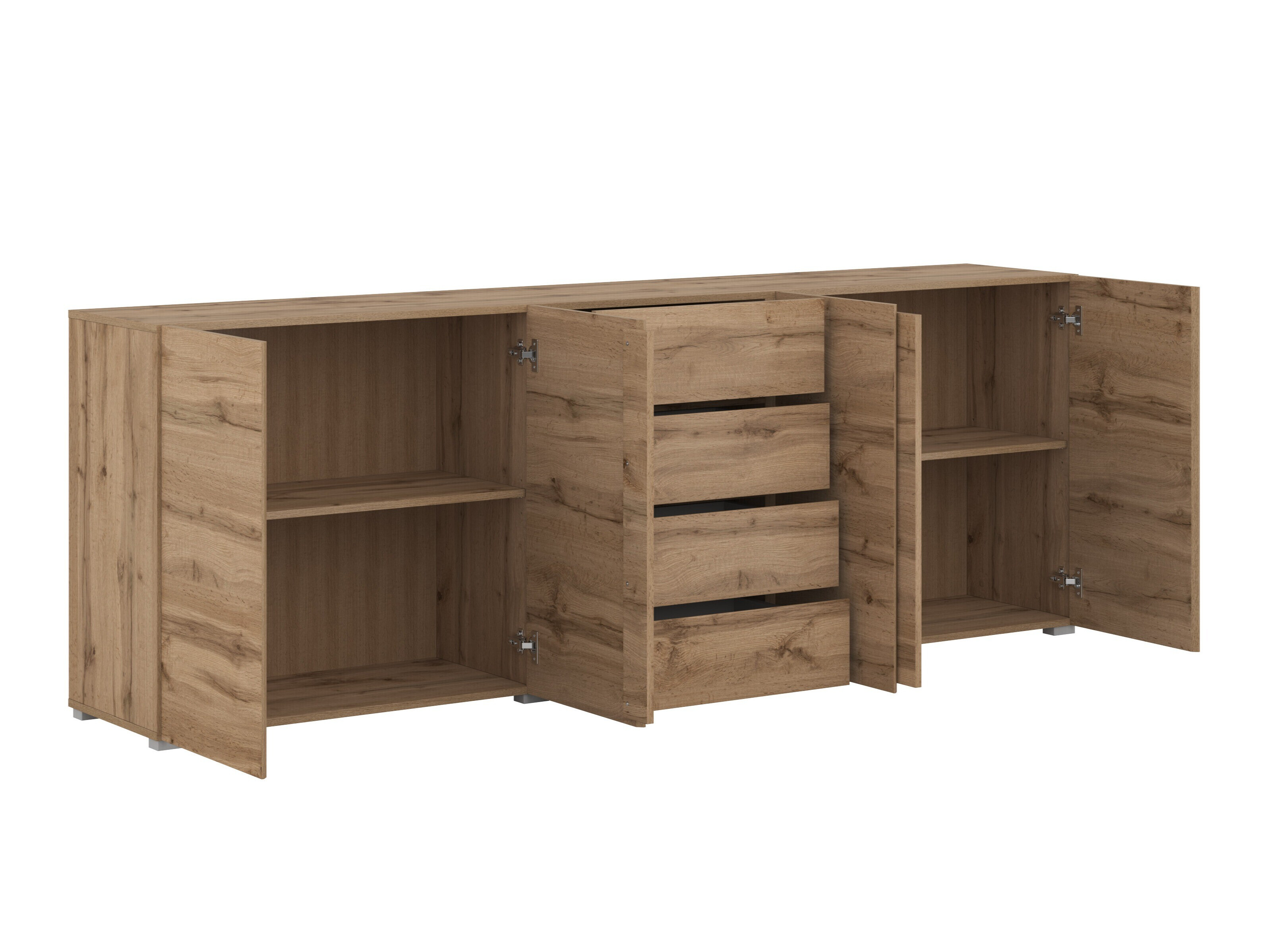 Commode Elbleve 105 (Chêne wotan)