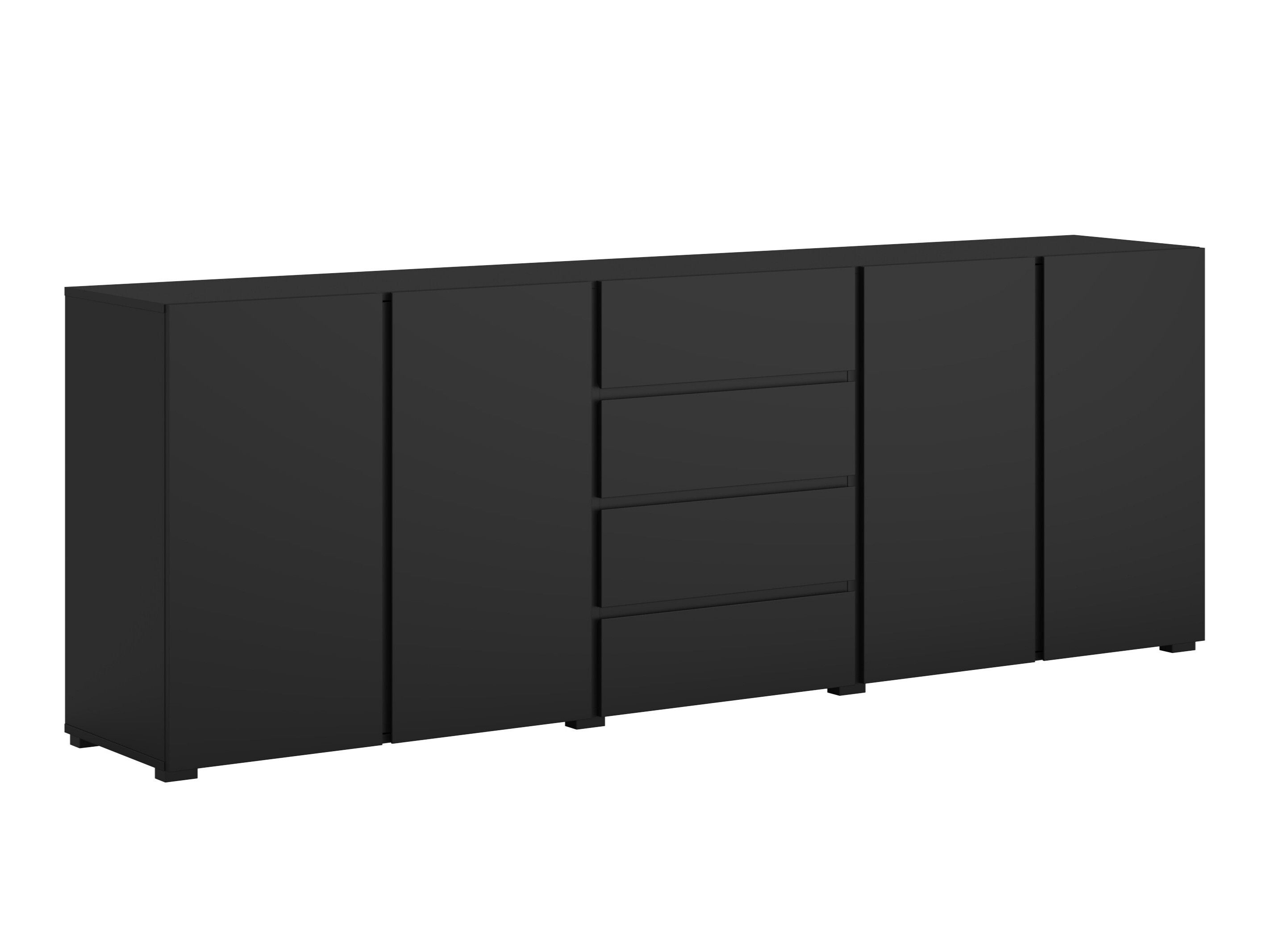 Commode Elbleve 105 (Noir)