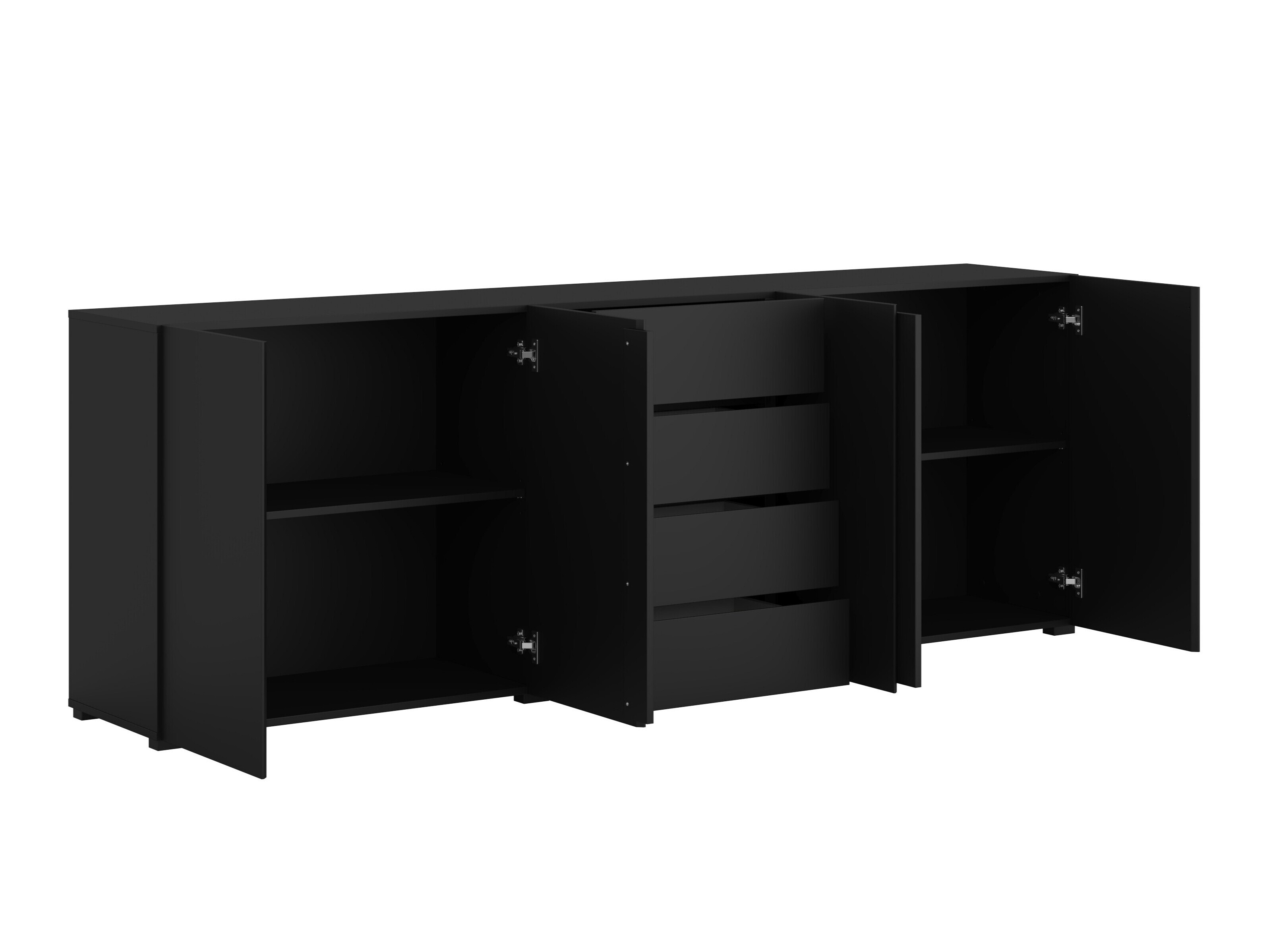 Commode Elbleve 105 (Noir)