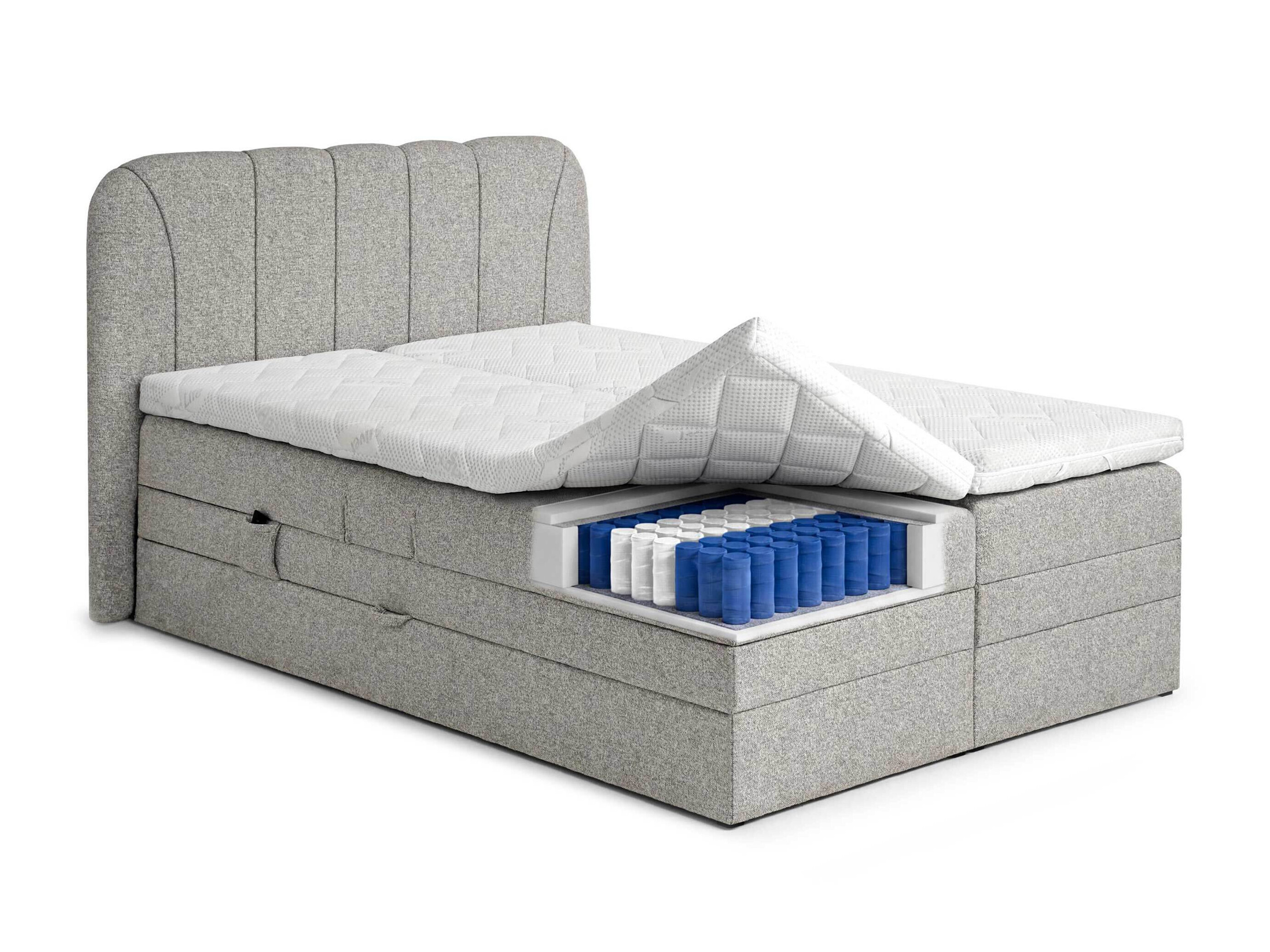 Lit boxspring Norman 127 (Allegro toffee)