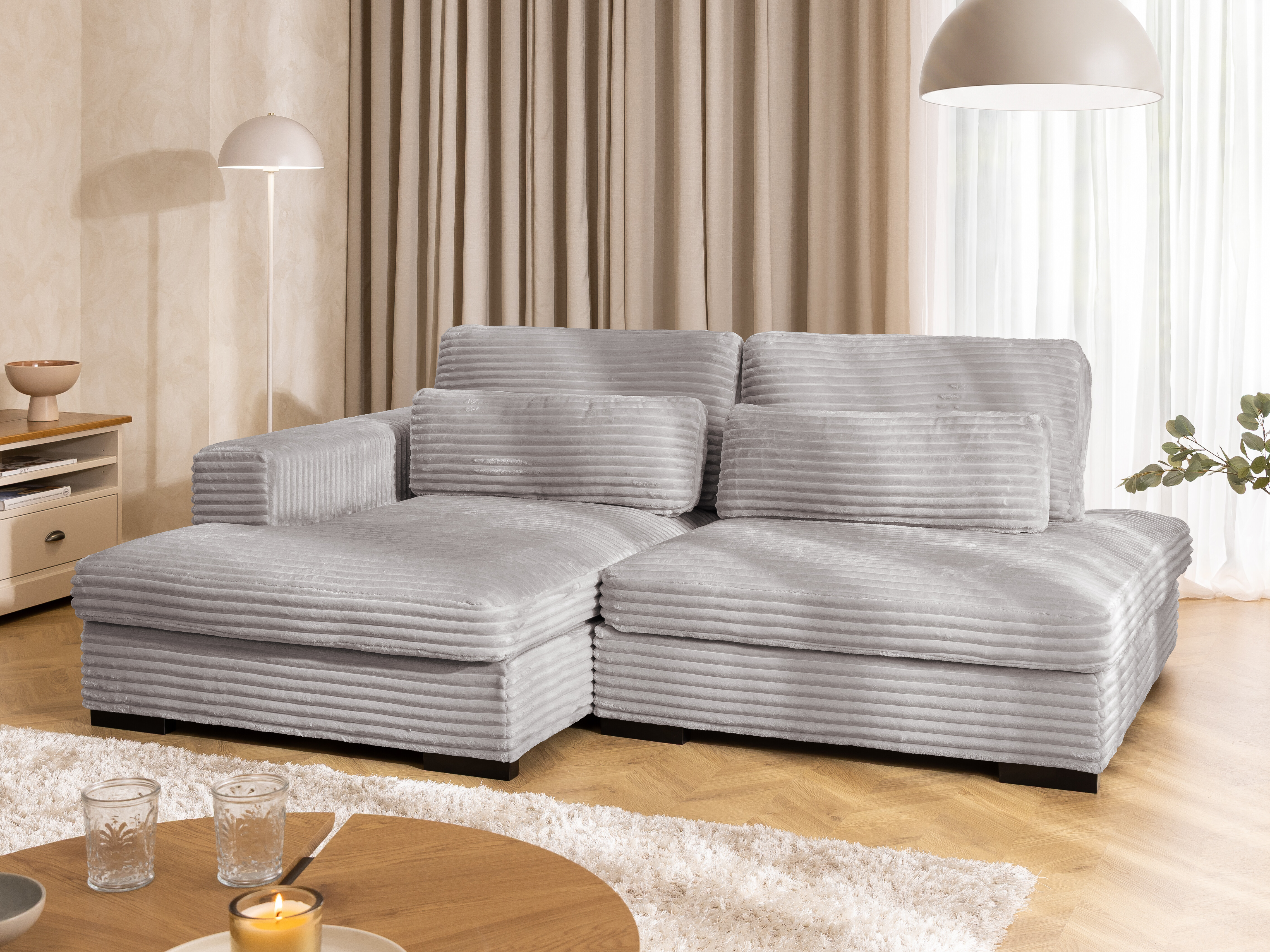 Canapé d'angle Rocklin 225 (Tilia 86)