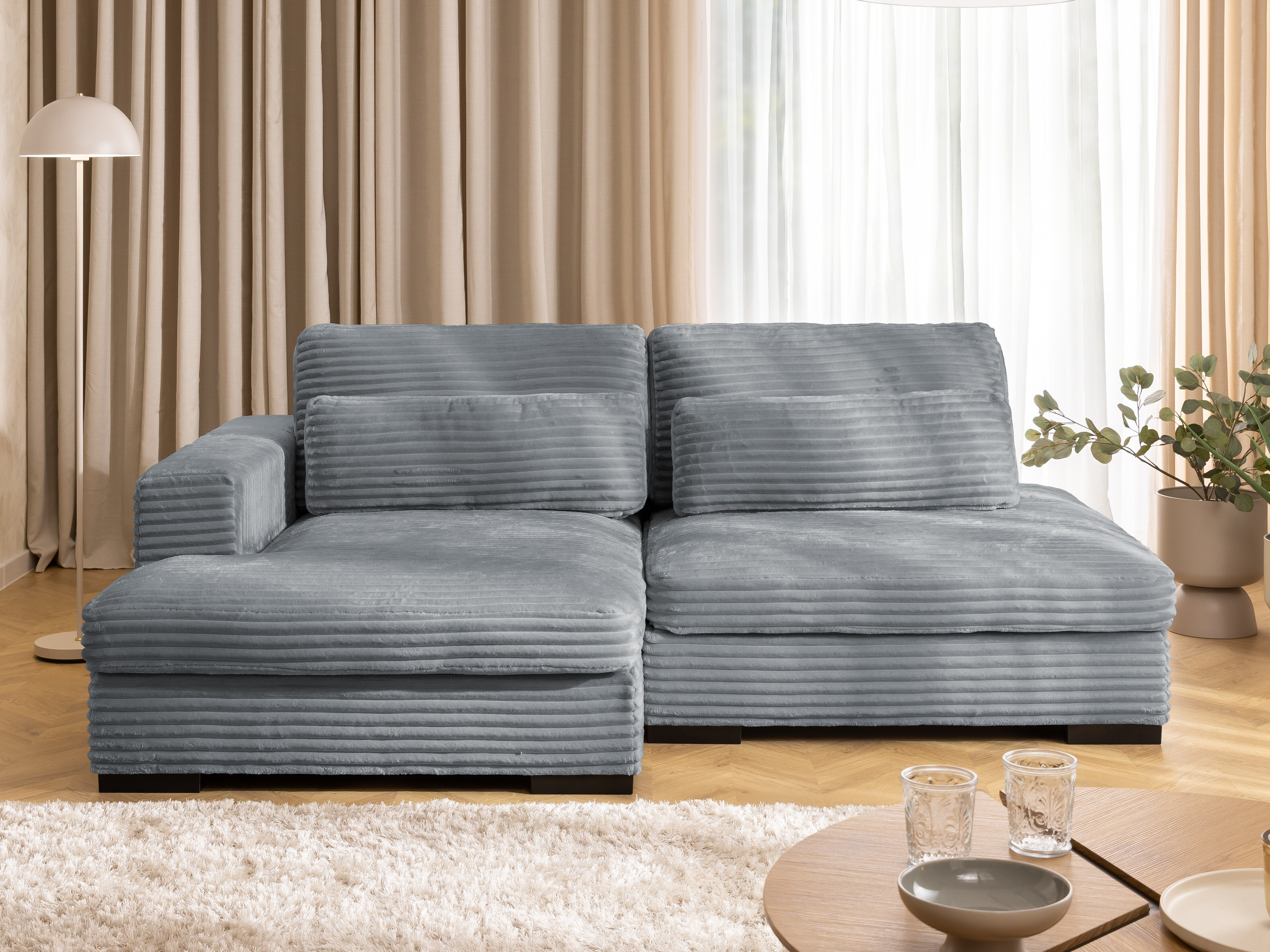 Canapé d'angle Rocklin 225 (Tilia 90)