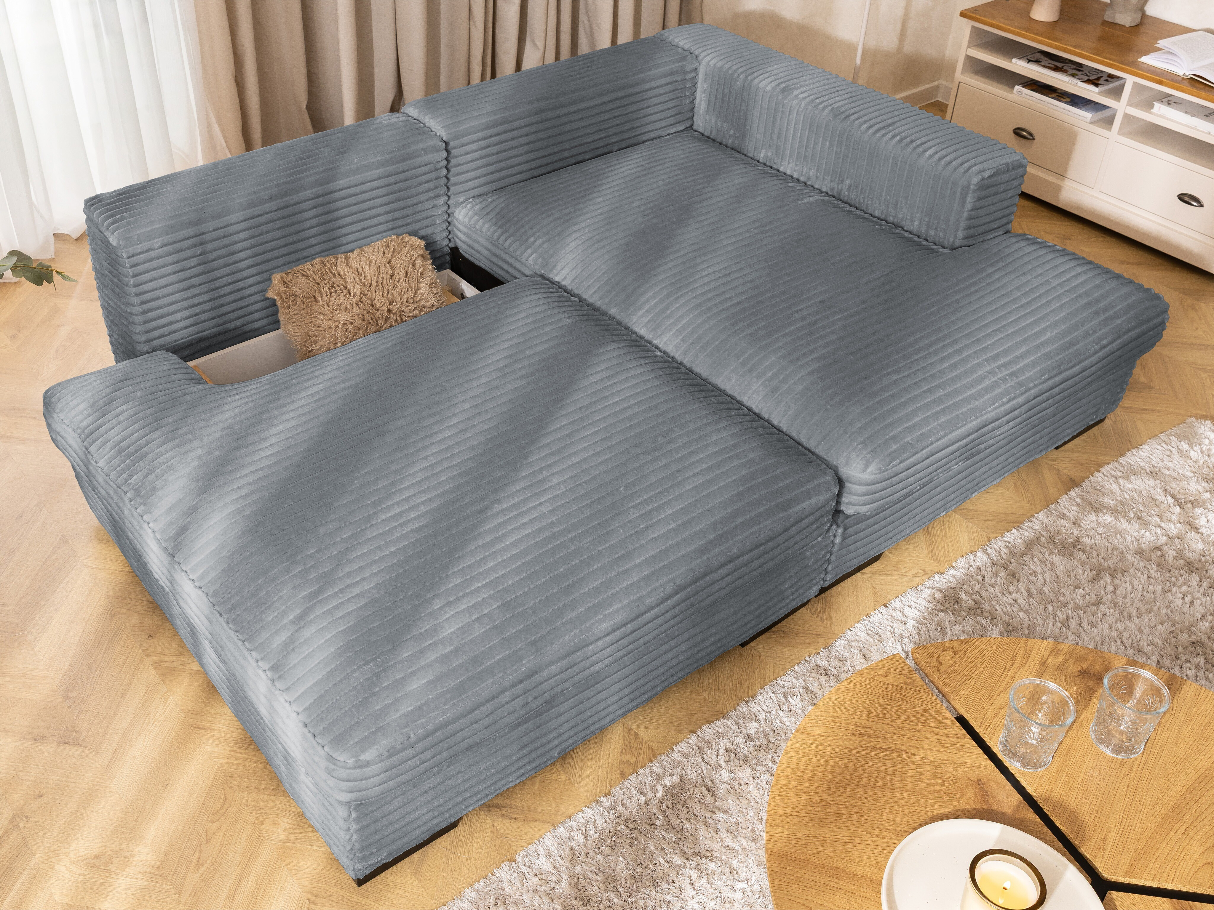 Canapé d'angle Rocklin 225 (Tilia 90)