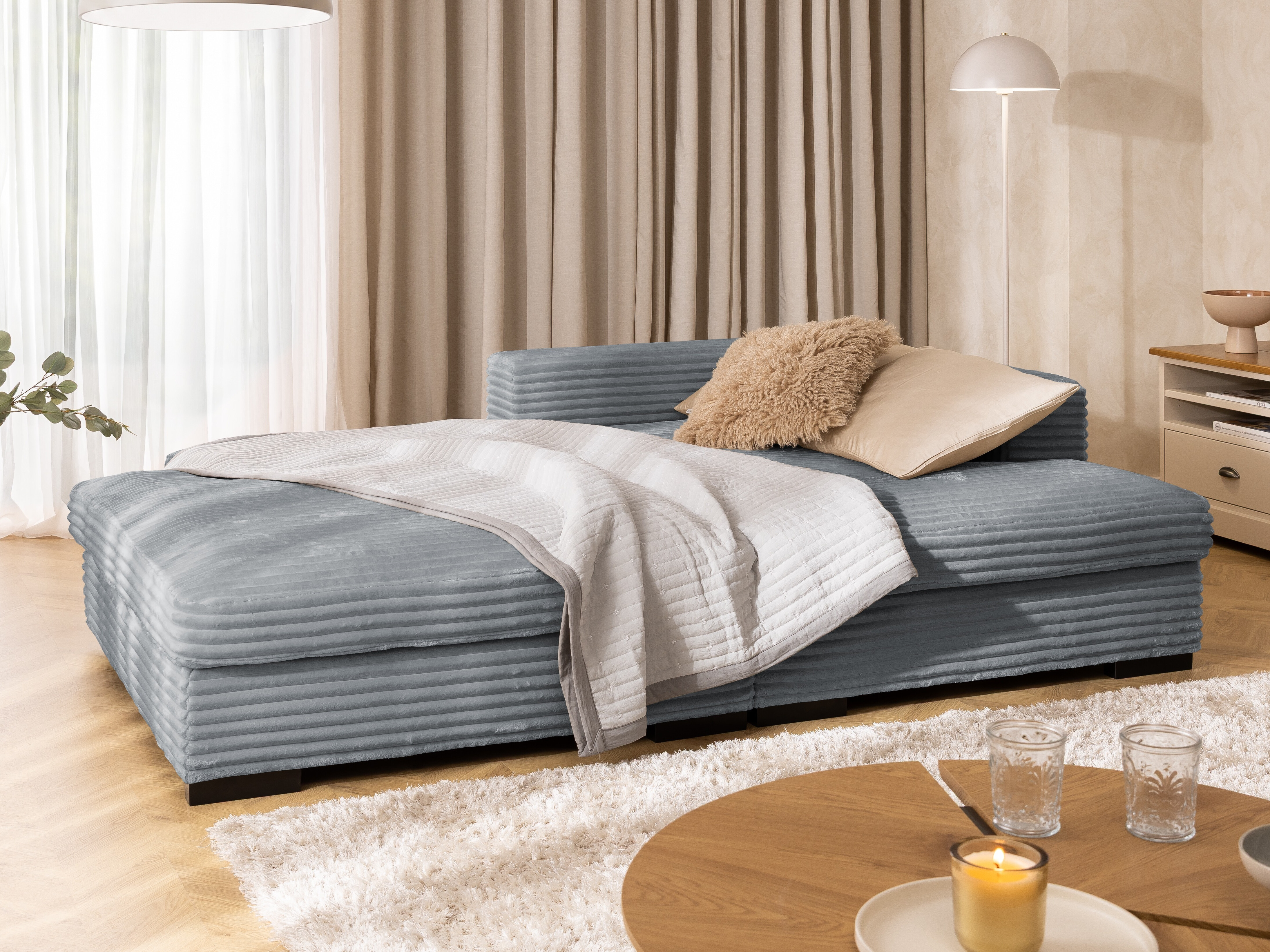 Canapé d'angle Rocklin 225 (Tilia 90)