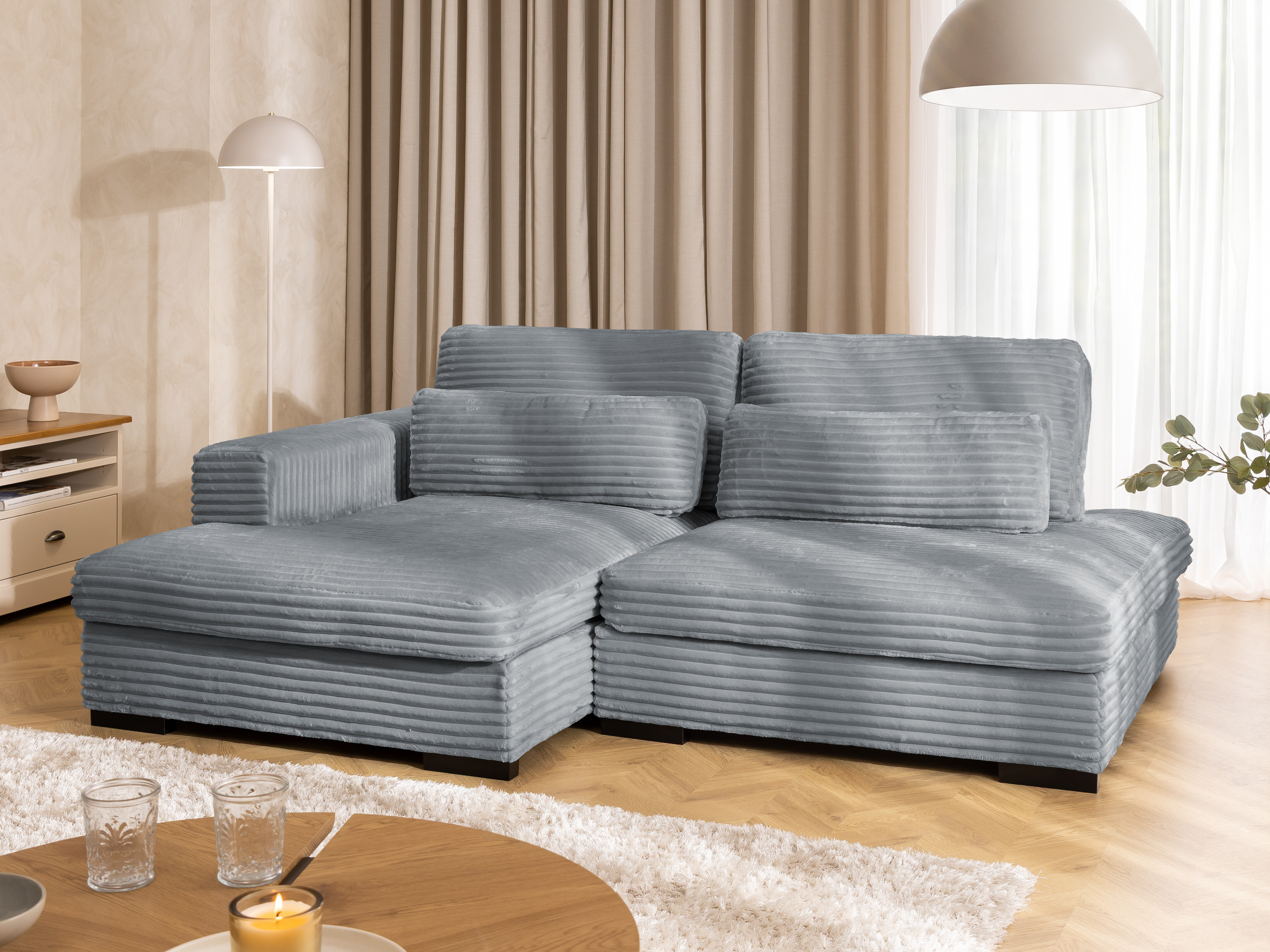 Canapé d'angle Rocklin 225 (Tilia 90)